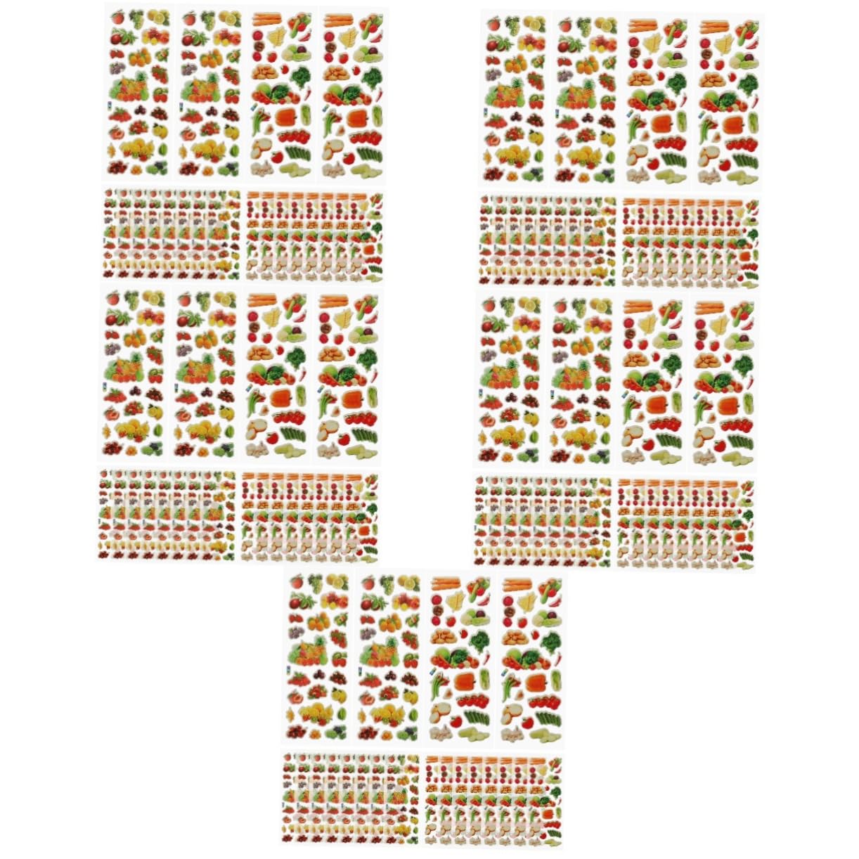DOITOOL 200 Hojas Pegatinas Infantiles de Espuma Surtidas de Adhesivos Educativos y Decorativos para Manualidades y Aula Paquete Bulk para Niñas