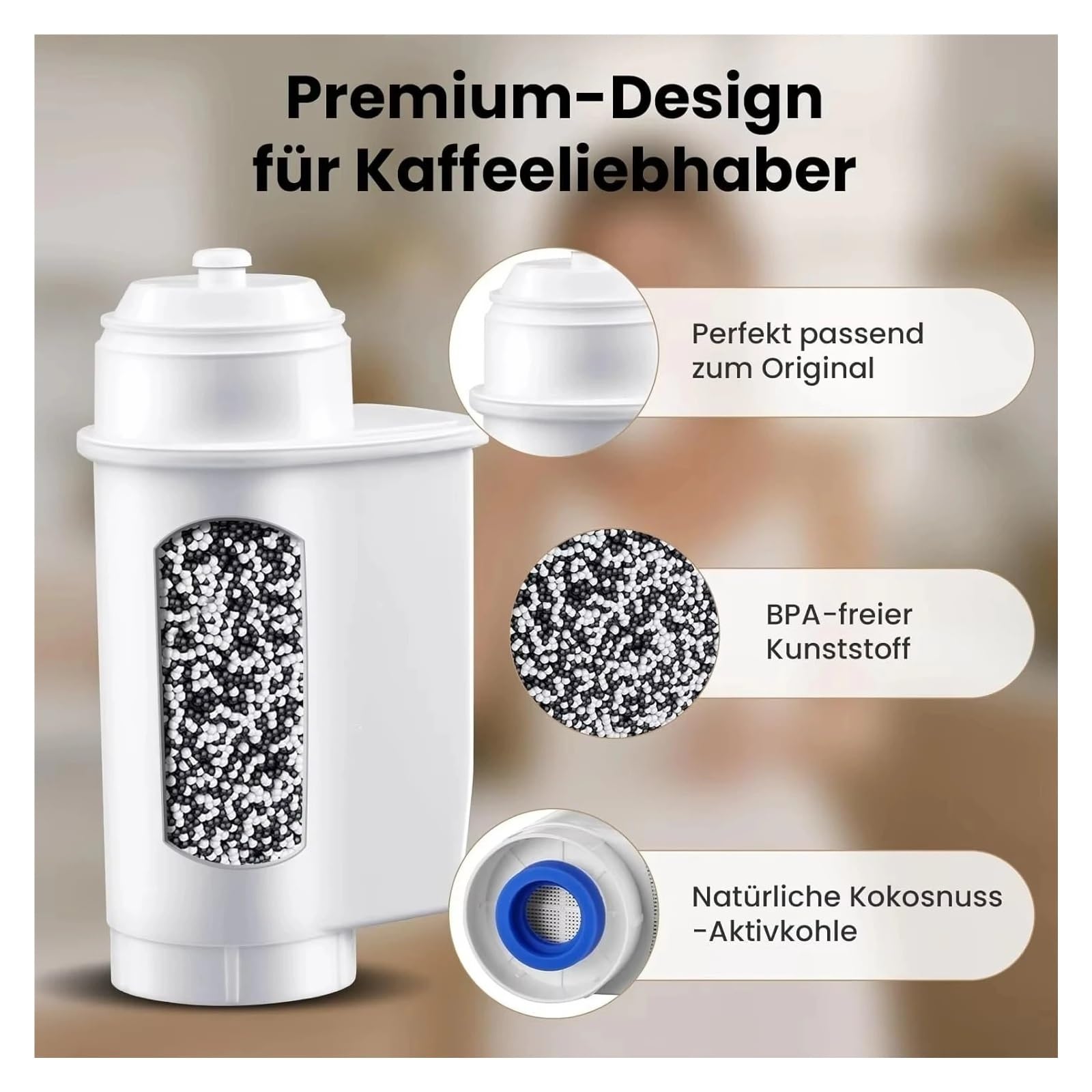 Filtro for Cafetera, Compatible Con Siemens, Bosch