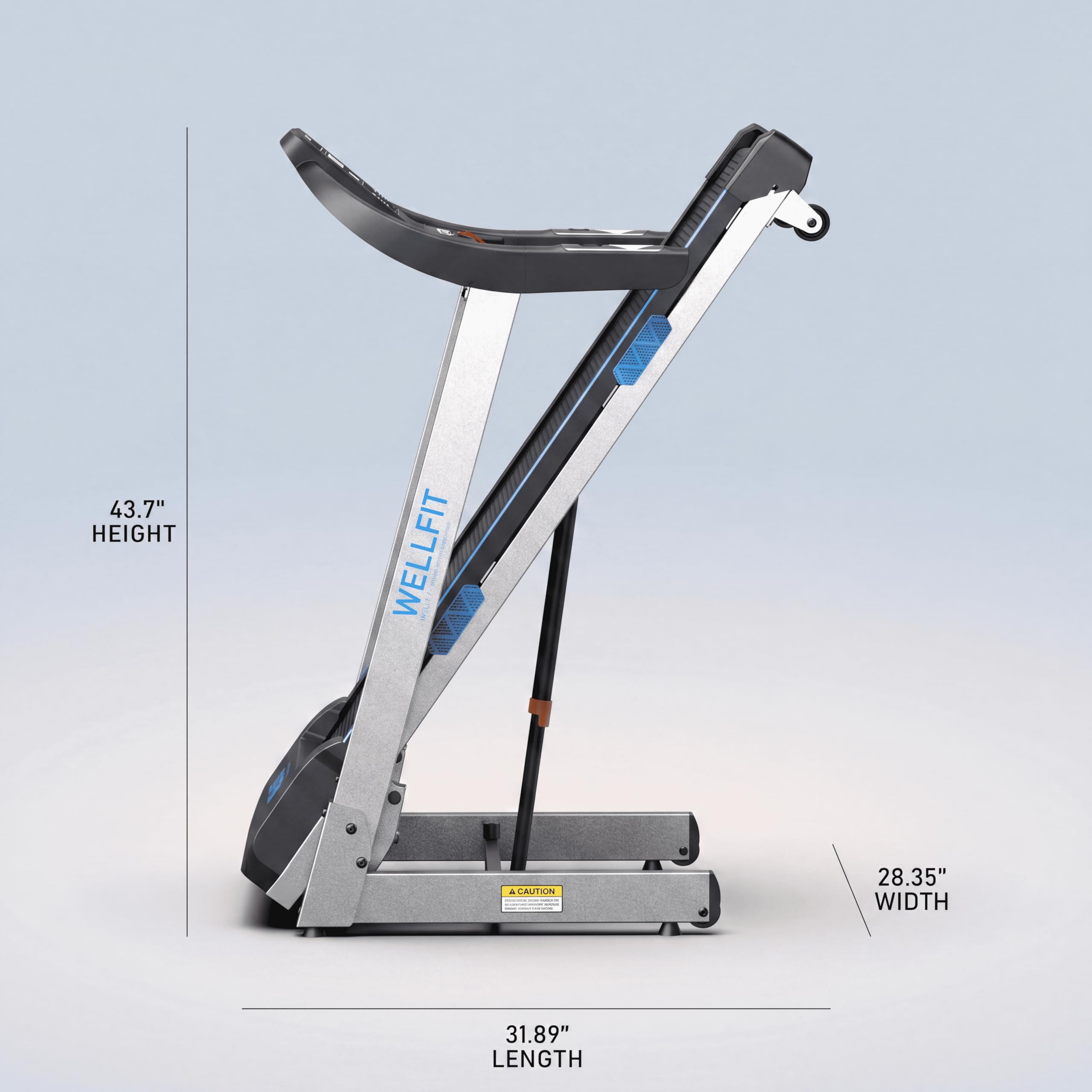 Amazon | WELLFIT 4.0HP 自動傾斜トレッドミル 自宅用 耐荷重400ポンド