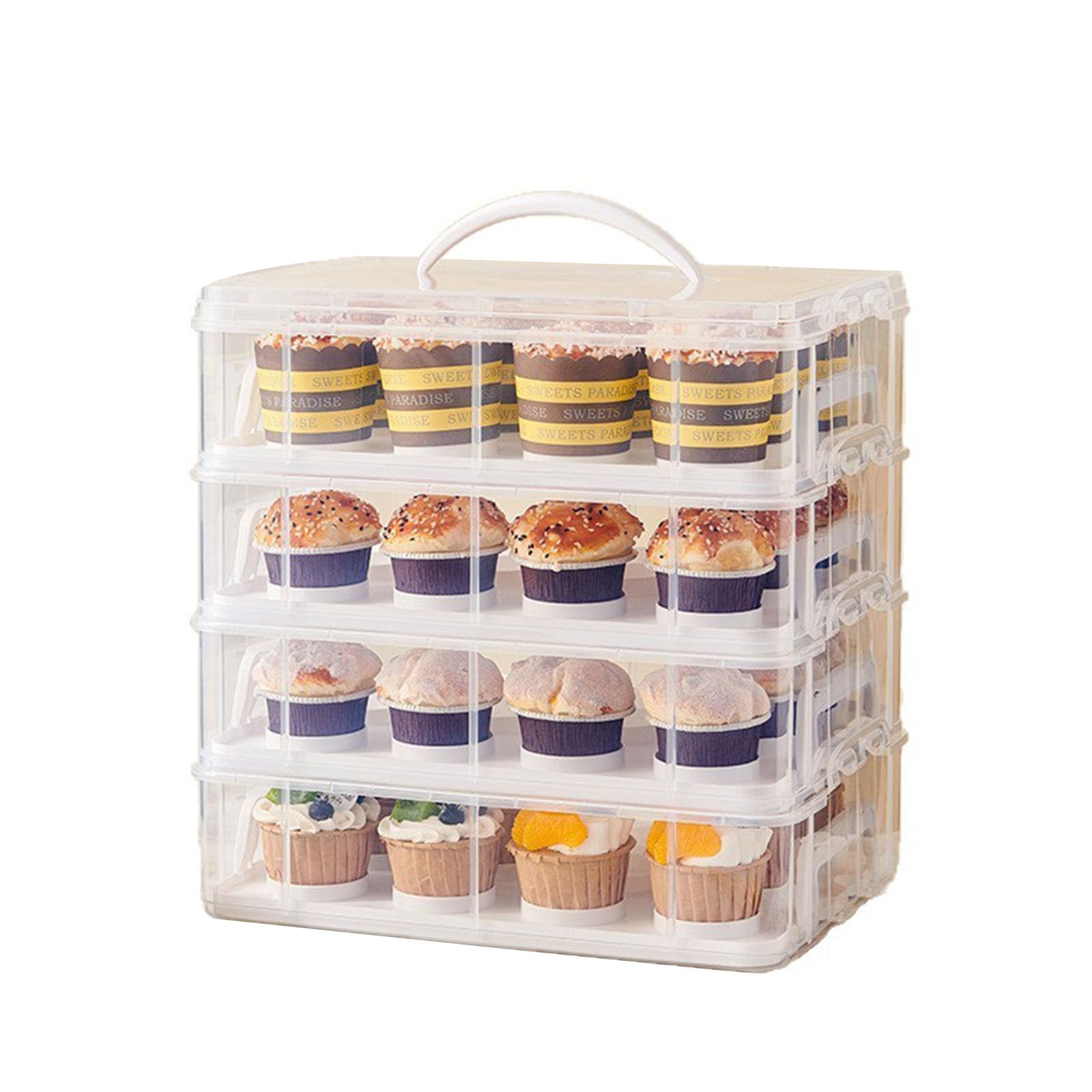our fave Like Stackable Dessert Moving Case Leak Proof Construction for Catering Providers Thin Bag