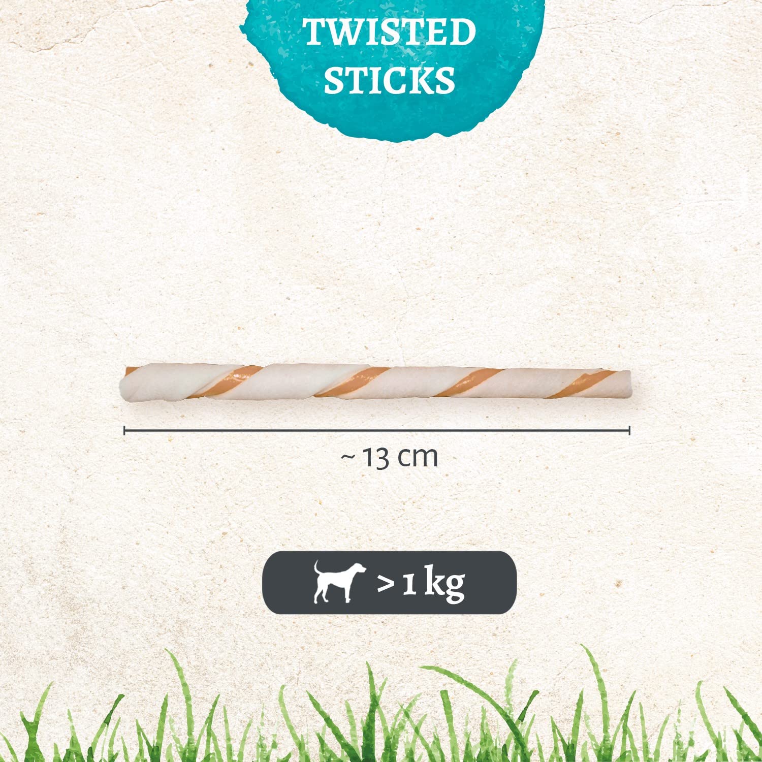 8in1 Pro Dental Twisted Sticks - Bastoncini da Masticare Sani per Cani per la Cura dei Denti, 35 Pezzi