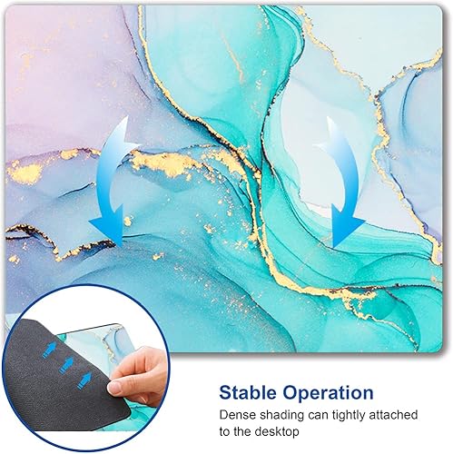 Miniatura 6 de Alfombrilla de mouse con calendario 2024, alfombrilla para mouse, bonita alfombrilla cuadrada impermeable, base de goma antideslizante, alfombrilla