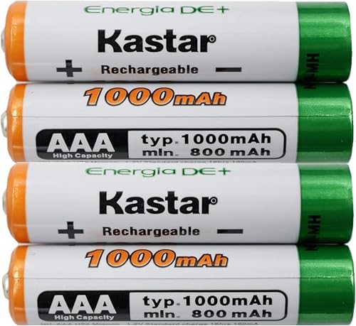 Miniatura 9 de Kastar 8 Pcs Battery Replacement for Panasonic KX-TG9544B TG9545B G9546B TG9581B TG9582B TGA101 TGA101S TGA106 TGA106M TGA401 TGA401B TGA401M TGA402