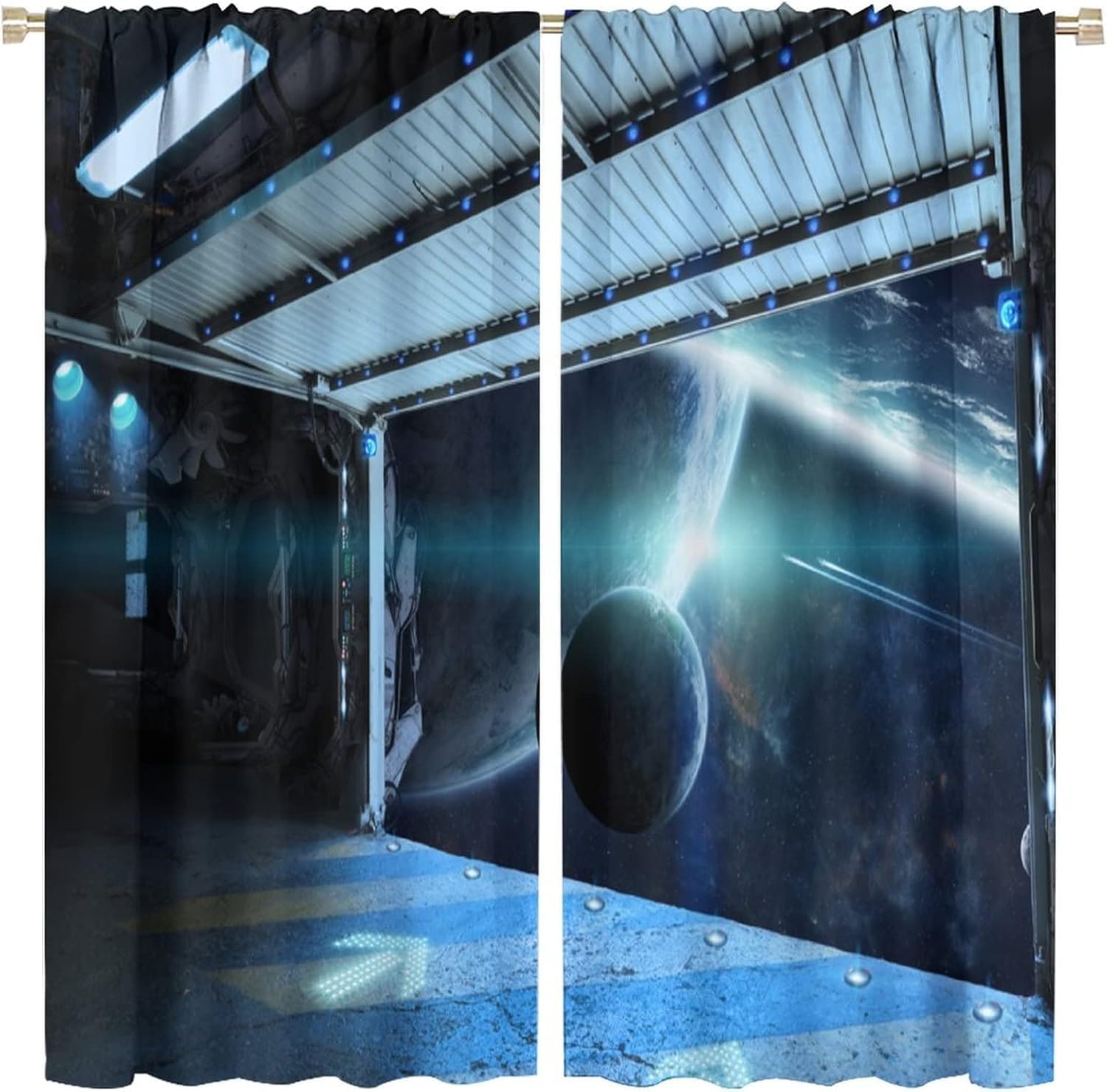 Rideaux de fenêtre protection de la vie privée et occultation 3D