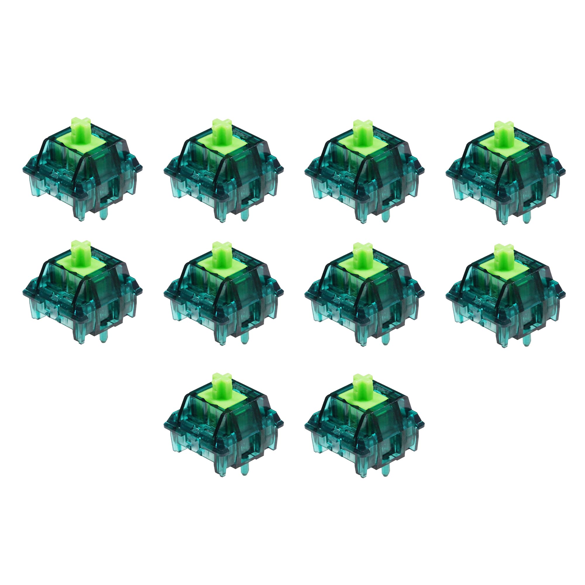 Amazon.com: KPREPUBLIC Candy Green Jade Switch RGB SMD Linear 55g