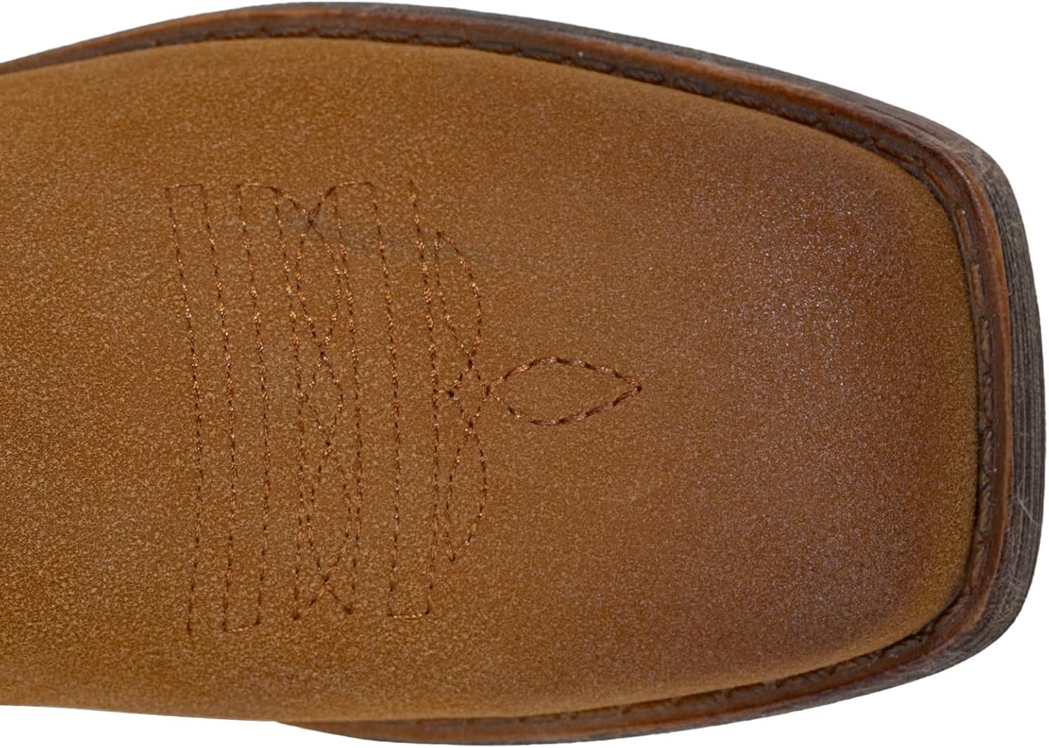 J's.o.l.e Womens Square Toe Cowgirl Cowboy Boots Mid Calf with Chunky Heel Retro Embroidery Western Boots - Image 9