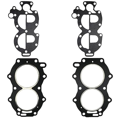 Miniatura 3 de 765012 Juego de juntas de cabeza y cubierta para Evinrude Johnson 18HP 20HP 25HP 28HP 30HP 35HP 327674 Sierra 18-3803 18-3899