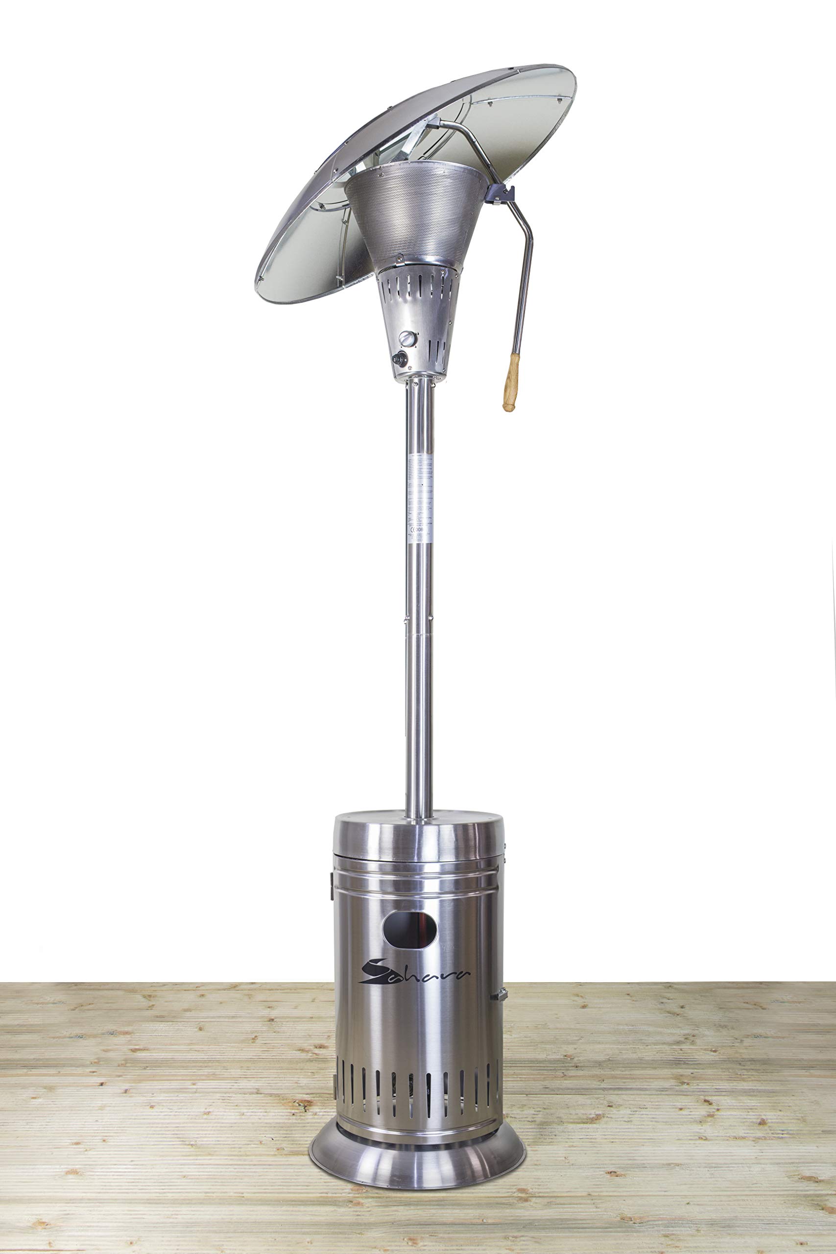 Stainless Steel Sahara 15kw Patio Heater Review Sahara 13kw - Main Image