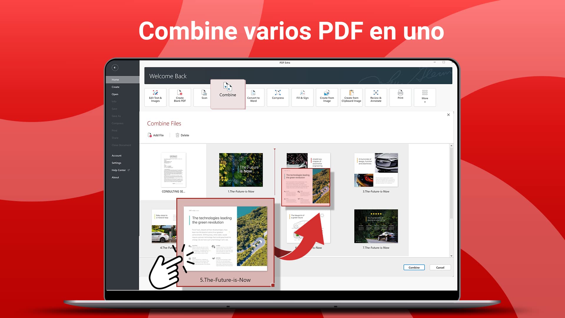 PDF Extra Lifetime - Editor de PDF profesional - 1 PC Windows / 1 Usuario / Licencia de Por Vida