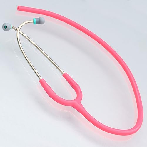 Miniatura 5 de CardioTubes - Tubo de repuesto compatible con estetoscopios estándar Littmann(r) Classic II SE (r) - Tubo rosa de 0.197 in