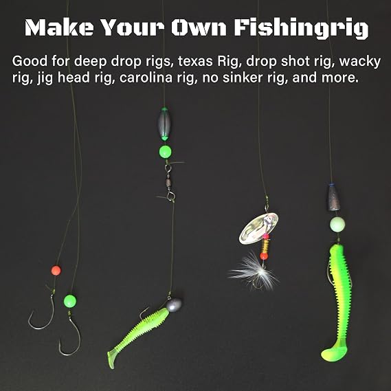 Fishing Beads 6mm 8mm 10mm Glow in The Dark Bead Round Plastic Lure Rigging Catfish Rig Freshwater Saltwater for Fishing Rigs