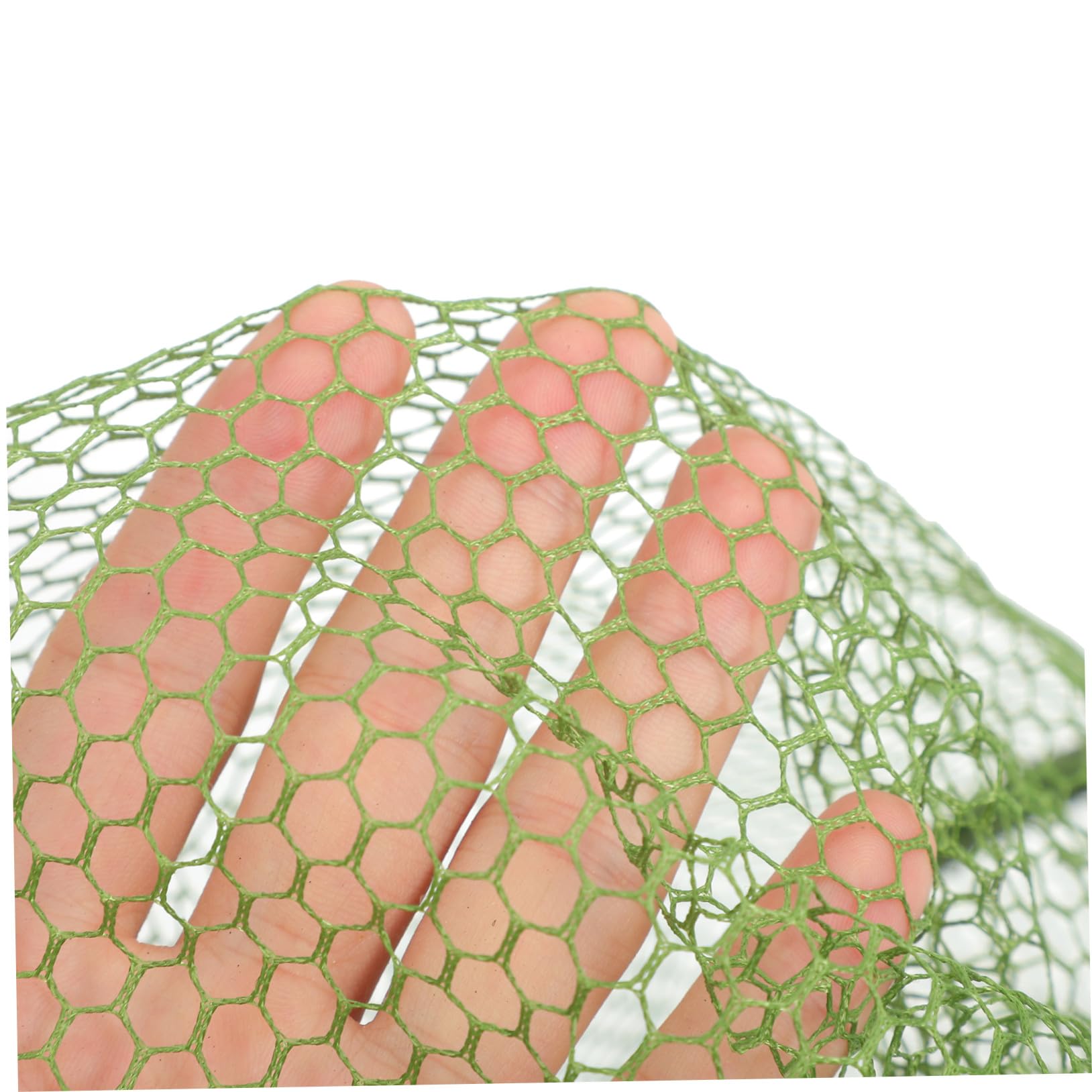 Nassa da Pesca Pieghevole 2 Pezzi in Nylon Verde per Pesca | Portatile e Pratica, Facile da Riporre, Design Pieghevole Compatto, Set da 2 Pezzi