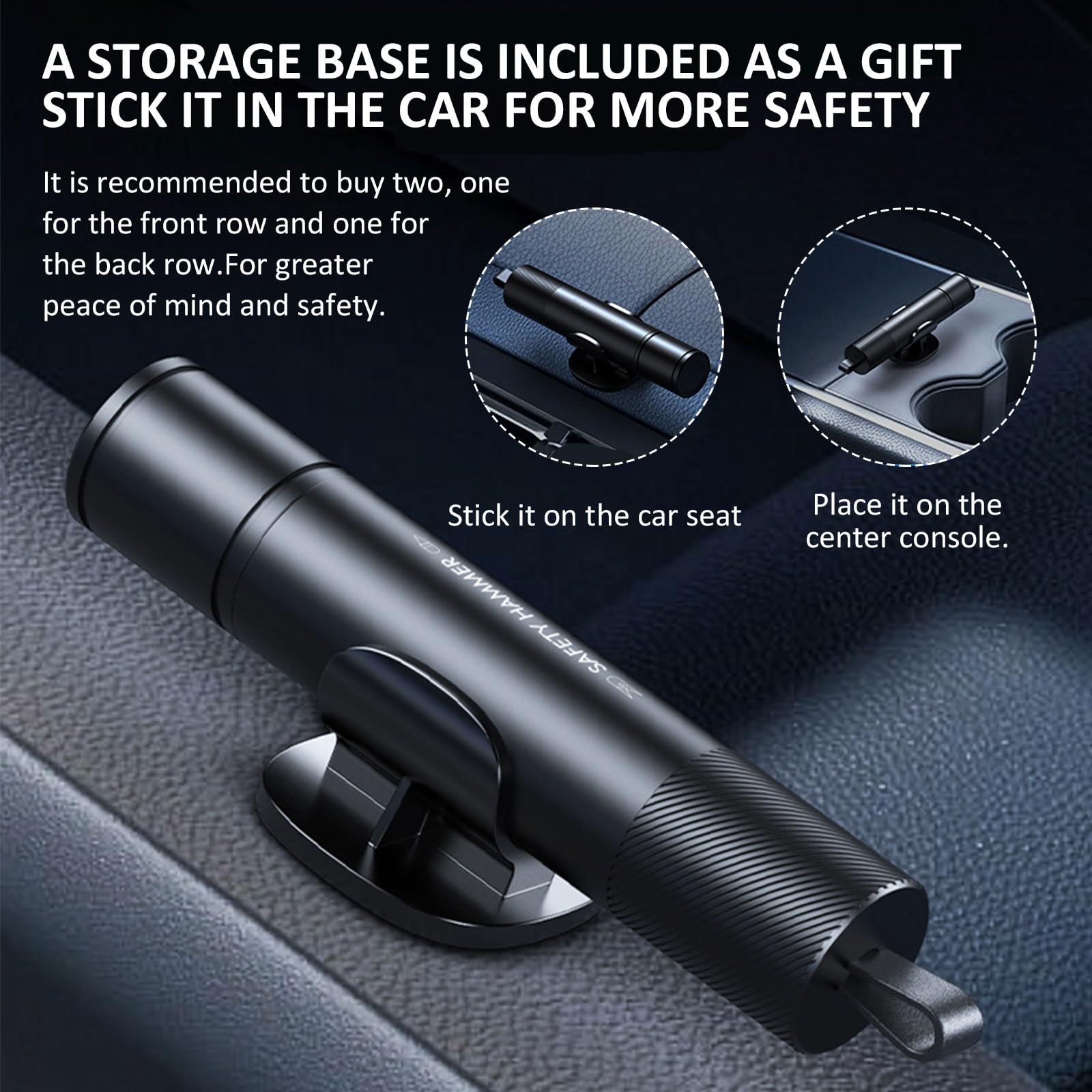 Auto Sicherheitshammer Fensterbrecher - Kompakt & Einfach Zu Bedienen