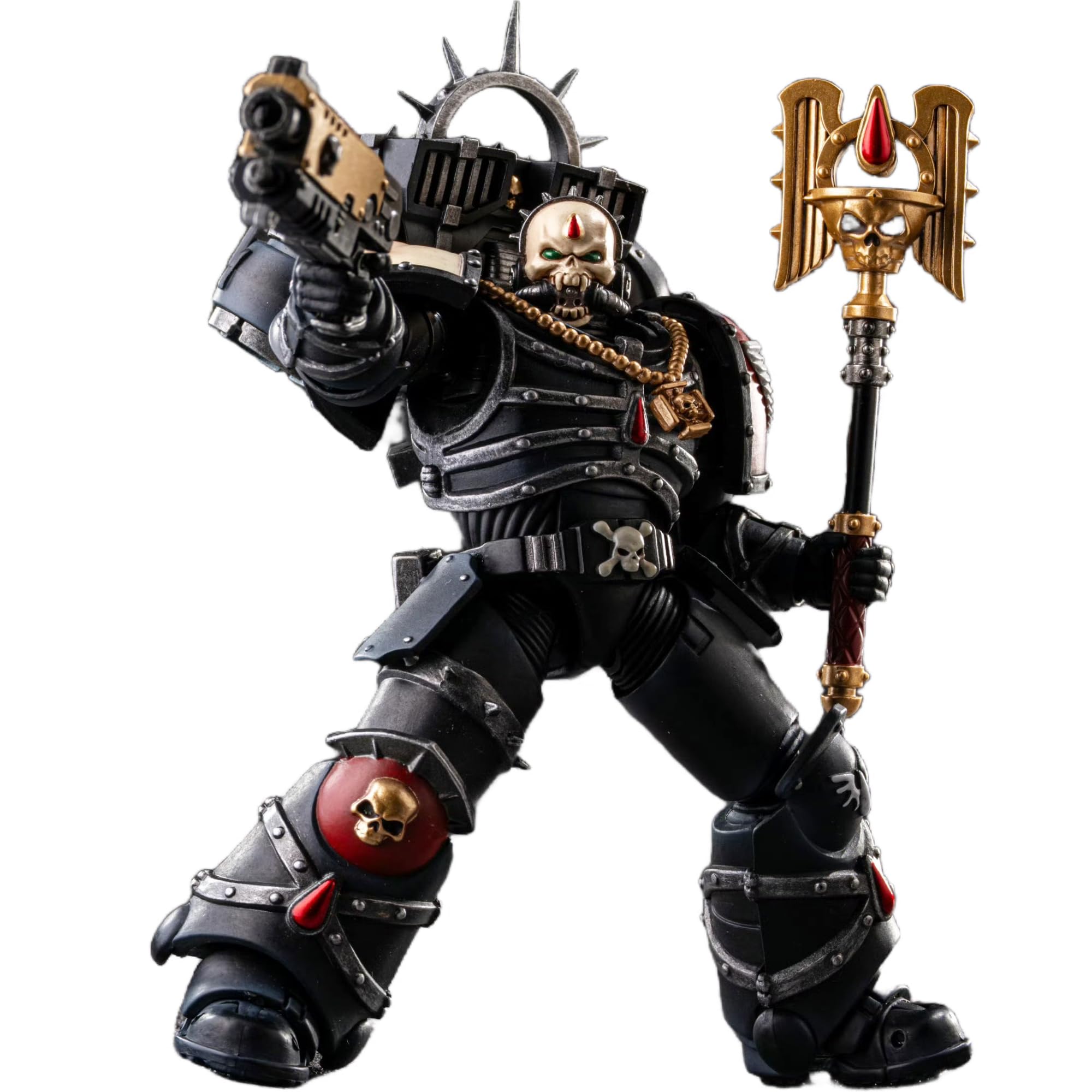 TOYVERSE Joytoy 1/18 Action Figure Warhammer 40,000 Blood Angels Lemartes, Mobile Joints Character Model, 15+ — image 1