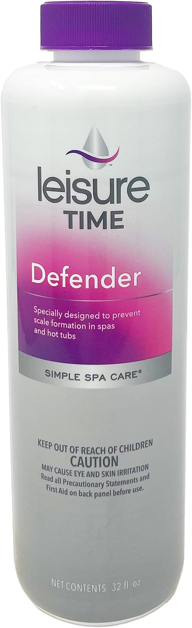 Leisure Time B Spa Stain and Scale Control Defender, Protects from Scale Formation & Stains, Compatible with Various Sanitizers, 2lbs