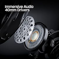 Vista 5 de HyperX Cloud Stinger Core - Auriculares inalámbricos para juegos para PC sonido envolvente 71 micrófono con cancelación de ruido ligeros