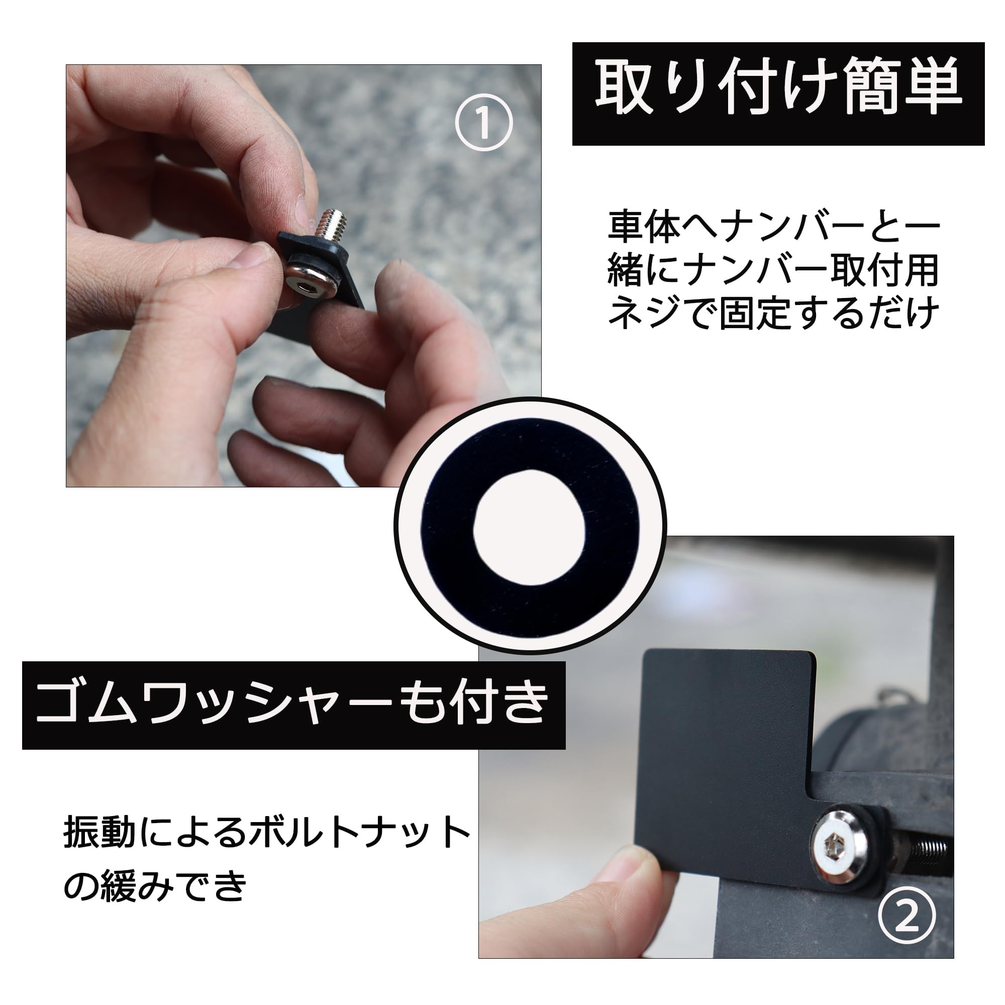 Amazon | RXCARGO 自賠責ステッカープレート アルミ製 バイク