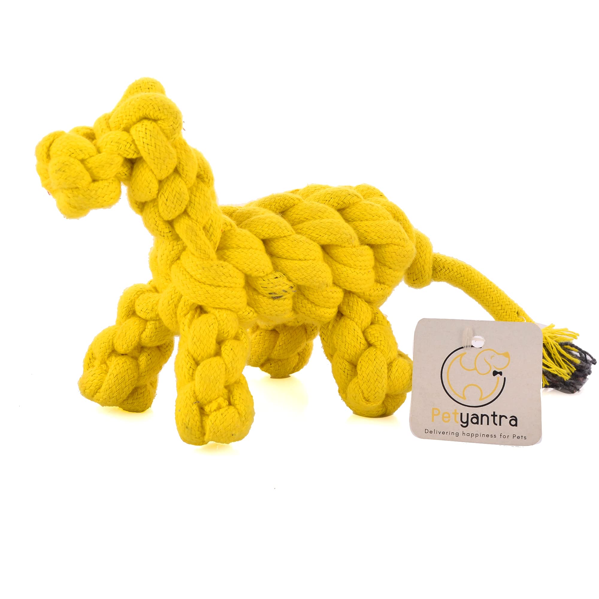 petyantra Horse Shape Durable Rope Pet Teeth Cleaning Chewing Biting Stitched Squeak Small Puppy Dog and Cat Toys - Natural, Non-Toxic & Safe (B0B14ZVDC3) Amazon Price History, Amazon Price Tracker