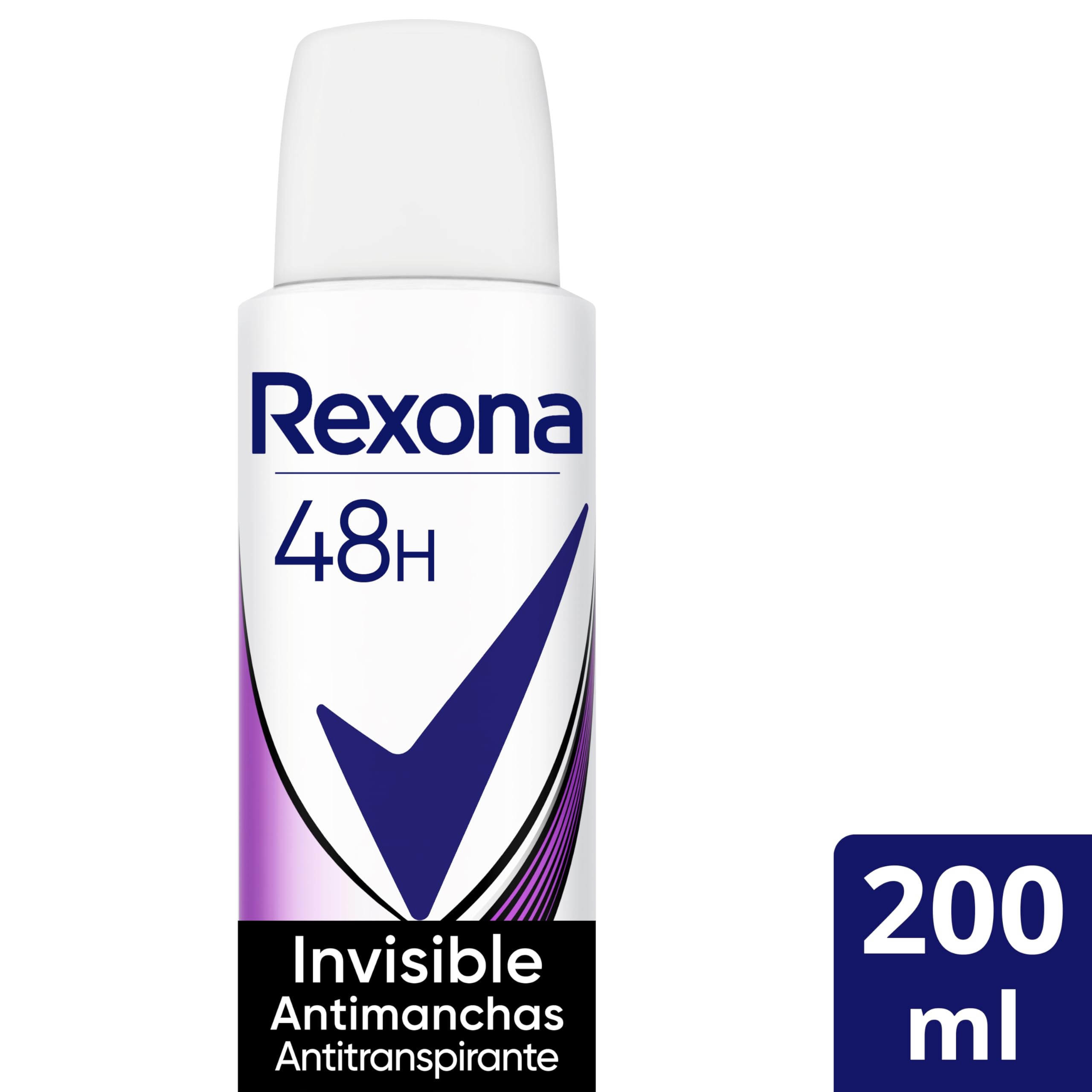 Rexona Oryginalny dezodorant w sprayu ochrona 48h Invisible Black & White Antyperspirant dla kobiet 200mlx6