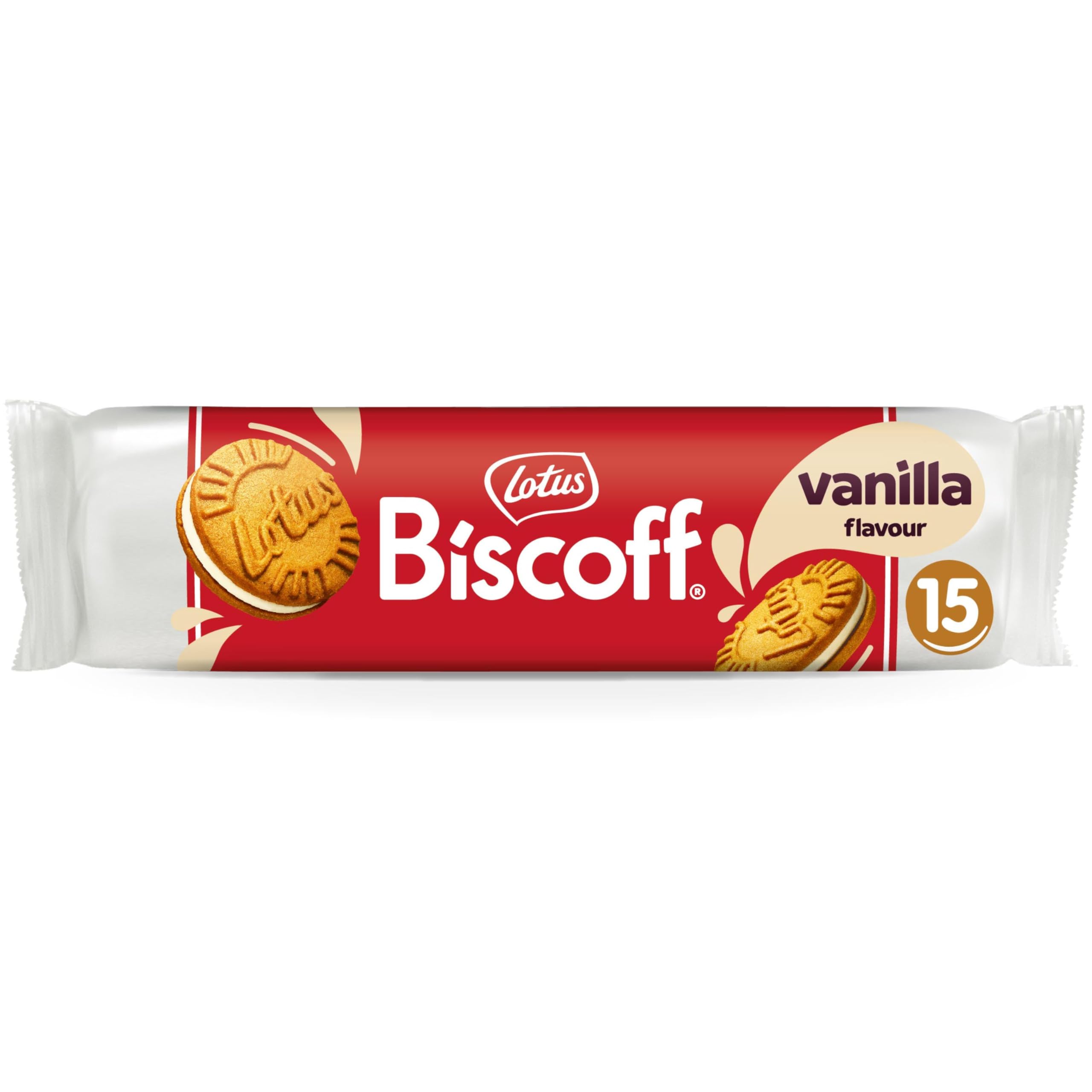 Lotus | Sandwich Cookies | Vanilla Cream | 150g | Pack of 1