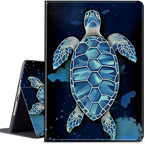 Vista 14 de Funda para iPad de 9ª generación, para iPad de 8ª y 7ª generación de 10.2 pulgadas 2021/2020/2019 Funda protectora ligera con función de encendido
