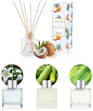 100ml Coconut Scent Diffusers and 3 Set of Reed Diffusers
