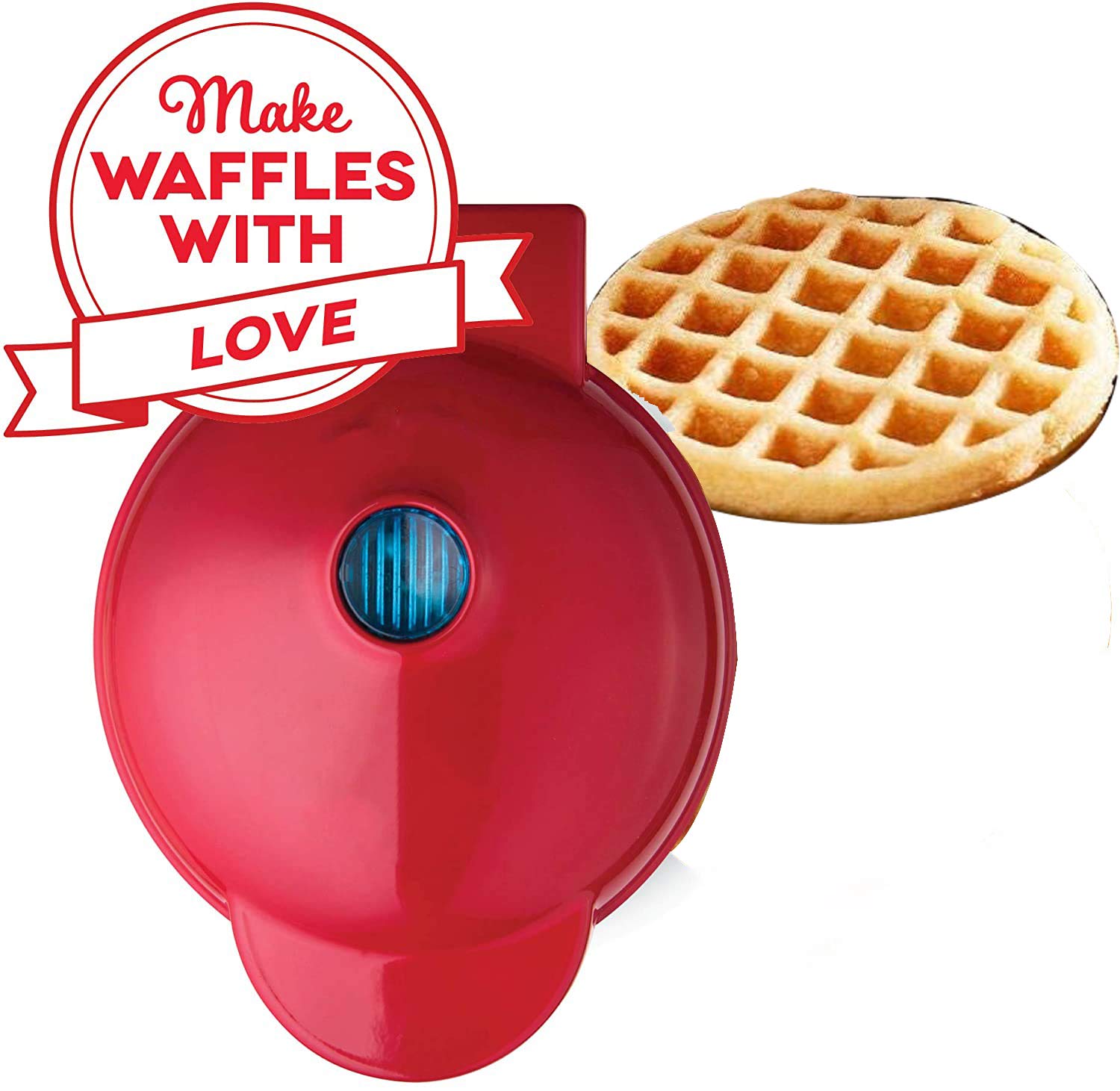 Buy Mini Waffle Maker,Portable Electric Round Mini Maker Gril,The Mini