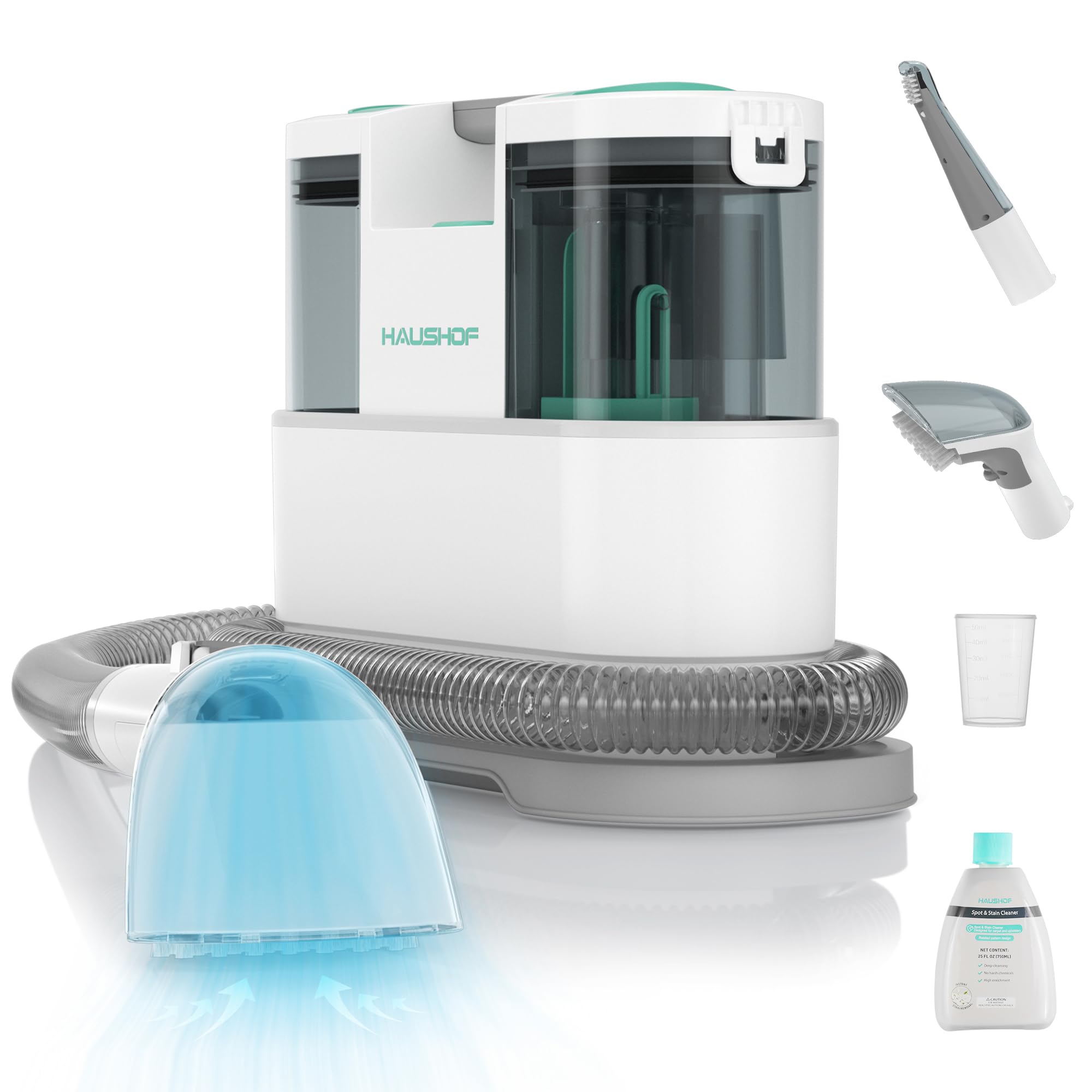 Amazon | HAUSHOF カーペットクリーナー リンサー洗浄機 400W