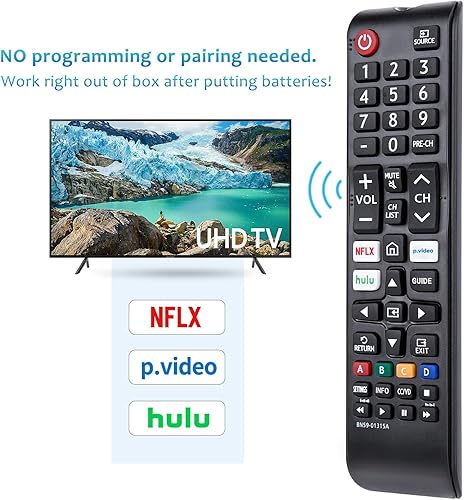 Miniatura 5 de Reemplazo BN59-01315A BN59-01315J Control remoto compatible con Samsung 4K Crystal UHD 6789TU-7000 Series Smart TV (BN59-01315E)