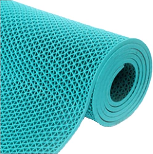 Tapete de drenaje antideslizante de 52 x 164 pies tapete comercial antifatiga de PVC para garaje tapete de puerta húmeda tapete versátil para