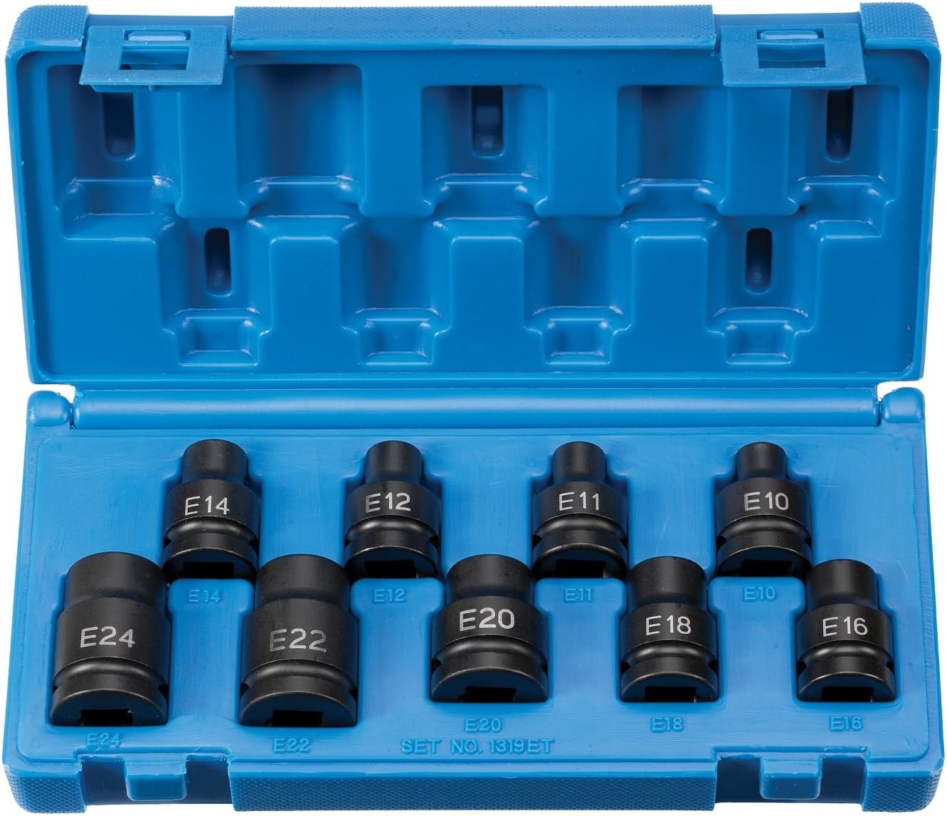 Grey Pneumatic 1319ET Impact Socket Set