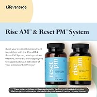 Vista 3 de LifeVantage Rise AM & Reset PM System - Combinación de Rise AM y Reset PM System, un suplemento multivitamínico para hombres y mujeres que