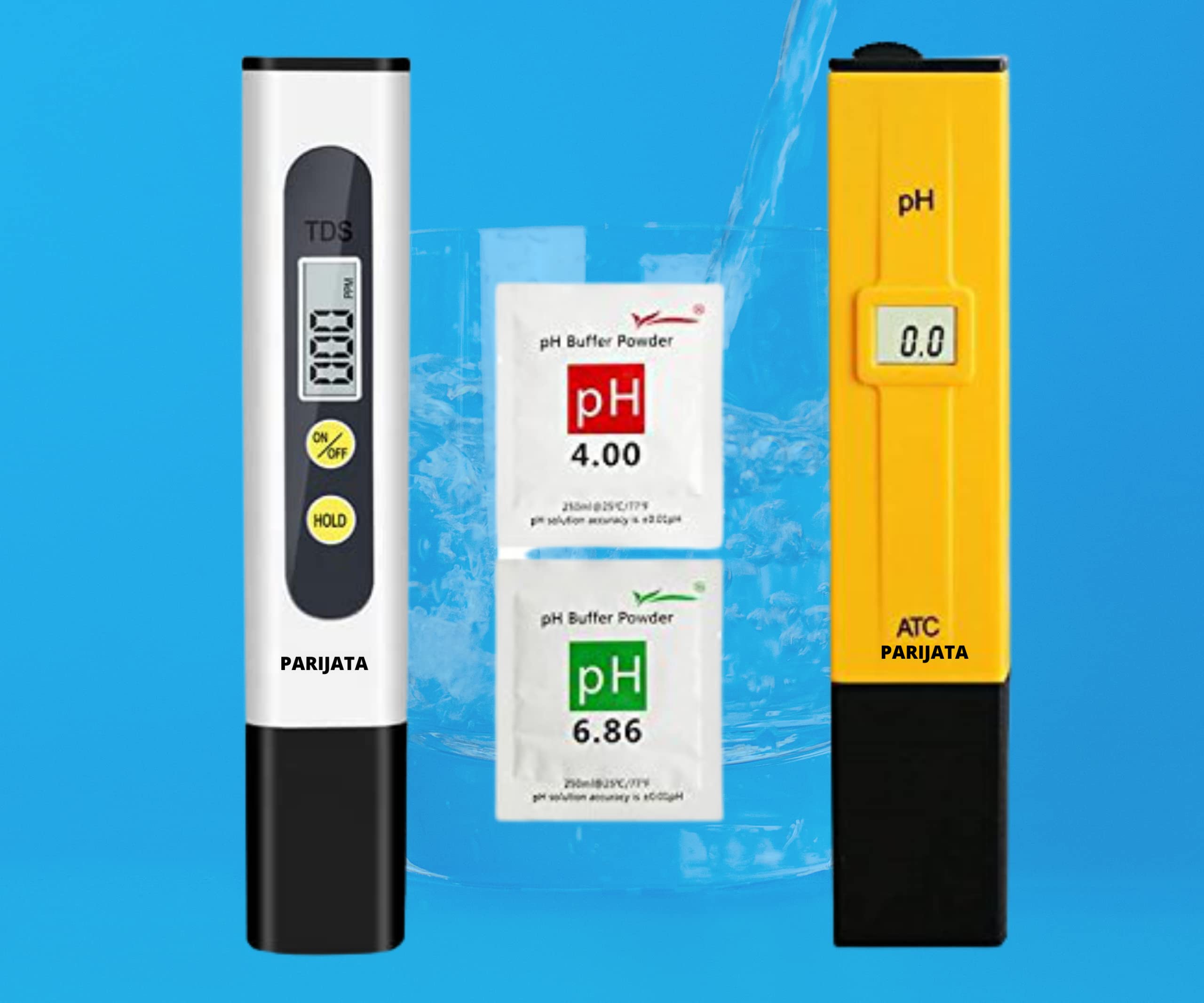 PARIJATA Digital TDS Meter and ph meter combo for hydroponics, Pool, Water testing, industrial use (B09MTKG5PW) Amazon Price History, Amazon Price Tracker