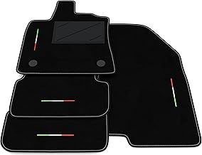 Car Mat Kit Compatible with Dacia Sandero Stepway 2021-2026 | Set of Carpets, Italy Flag, Tailored Car Mats