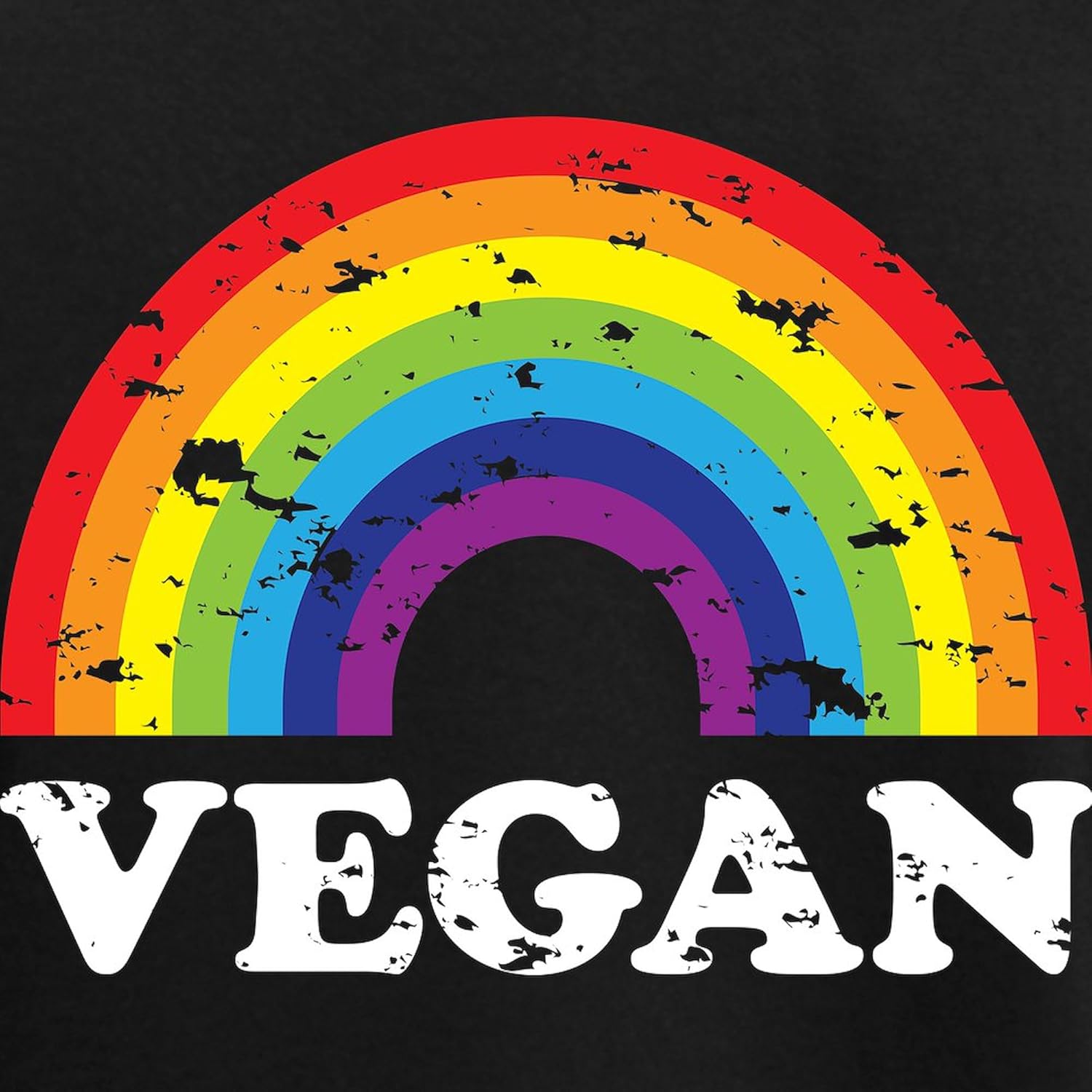 CafePress Vegan Rainbow Pajamas Womens Novelty PJ Sleepwear