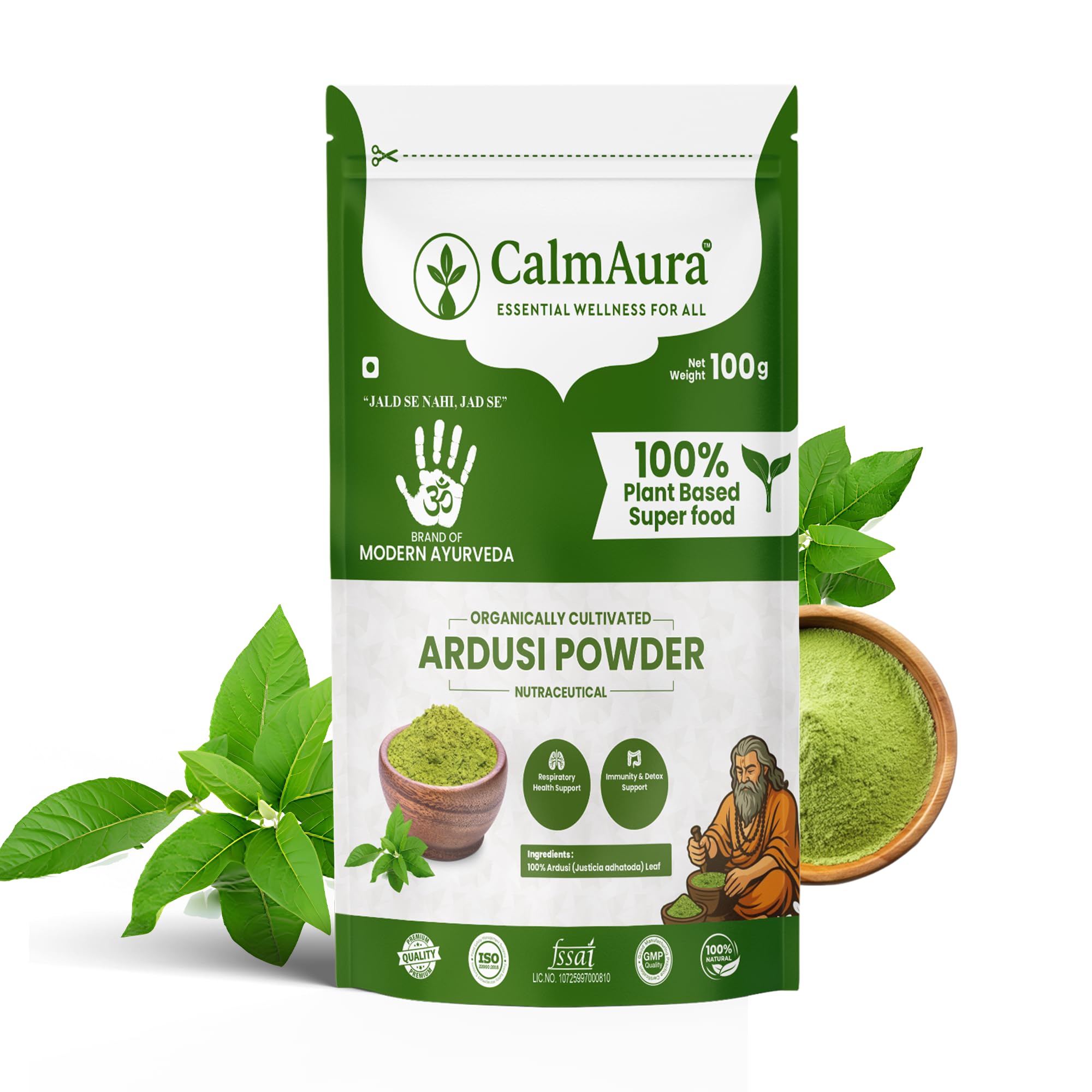 CalmAura Stevia Leaf Powder 100% Natural Zero Calorie Sweetener | Herbal Sugar Substitute for Diabetic & Weight Management | Plant Based Organic Stevia rebaudiana | Sugar Free Healthy Alternative — Amazon image 17