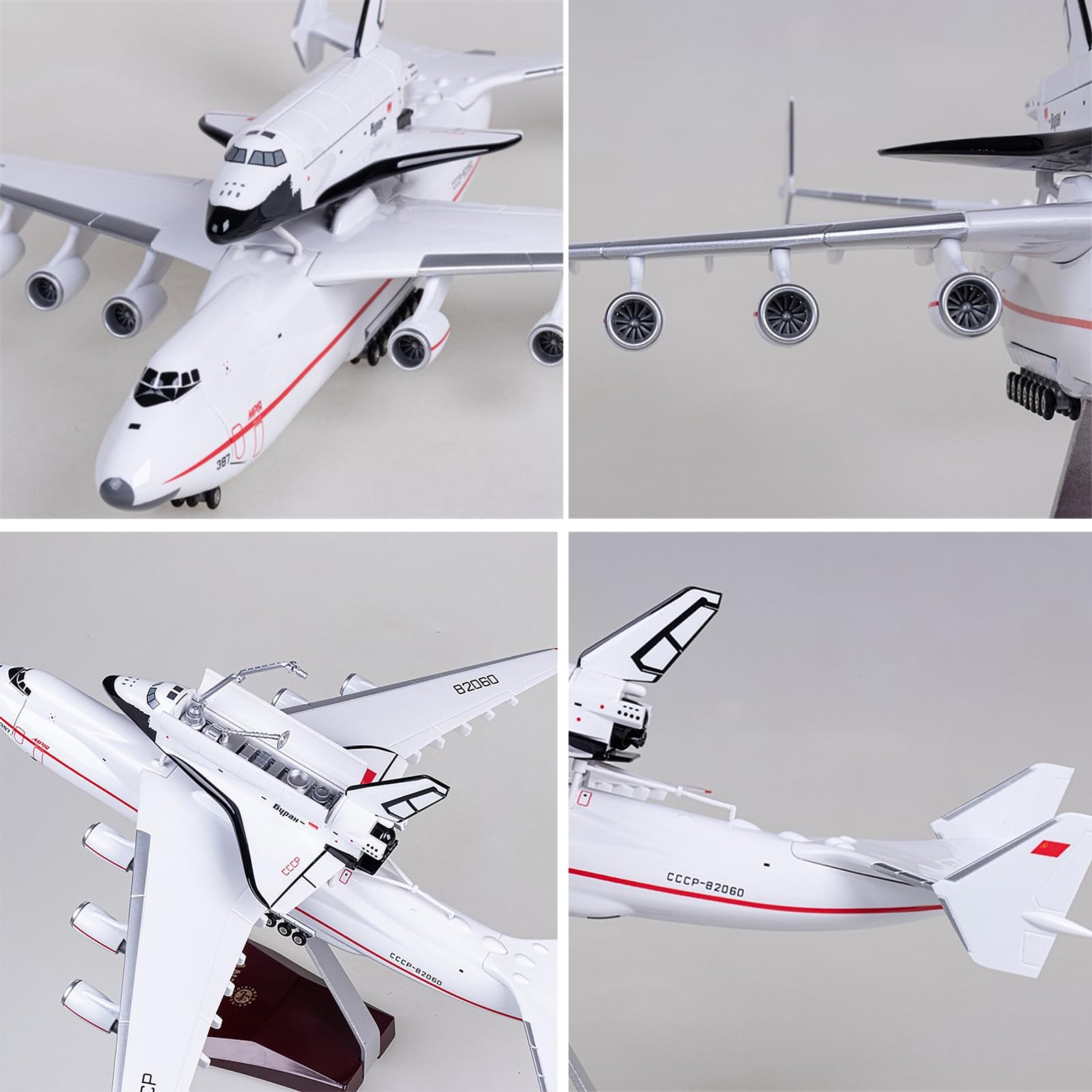 Amazon.co.jp: ODddot 1:200 An225ブランスペースシャトルモデル