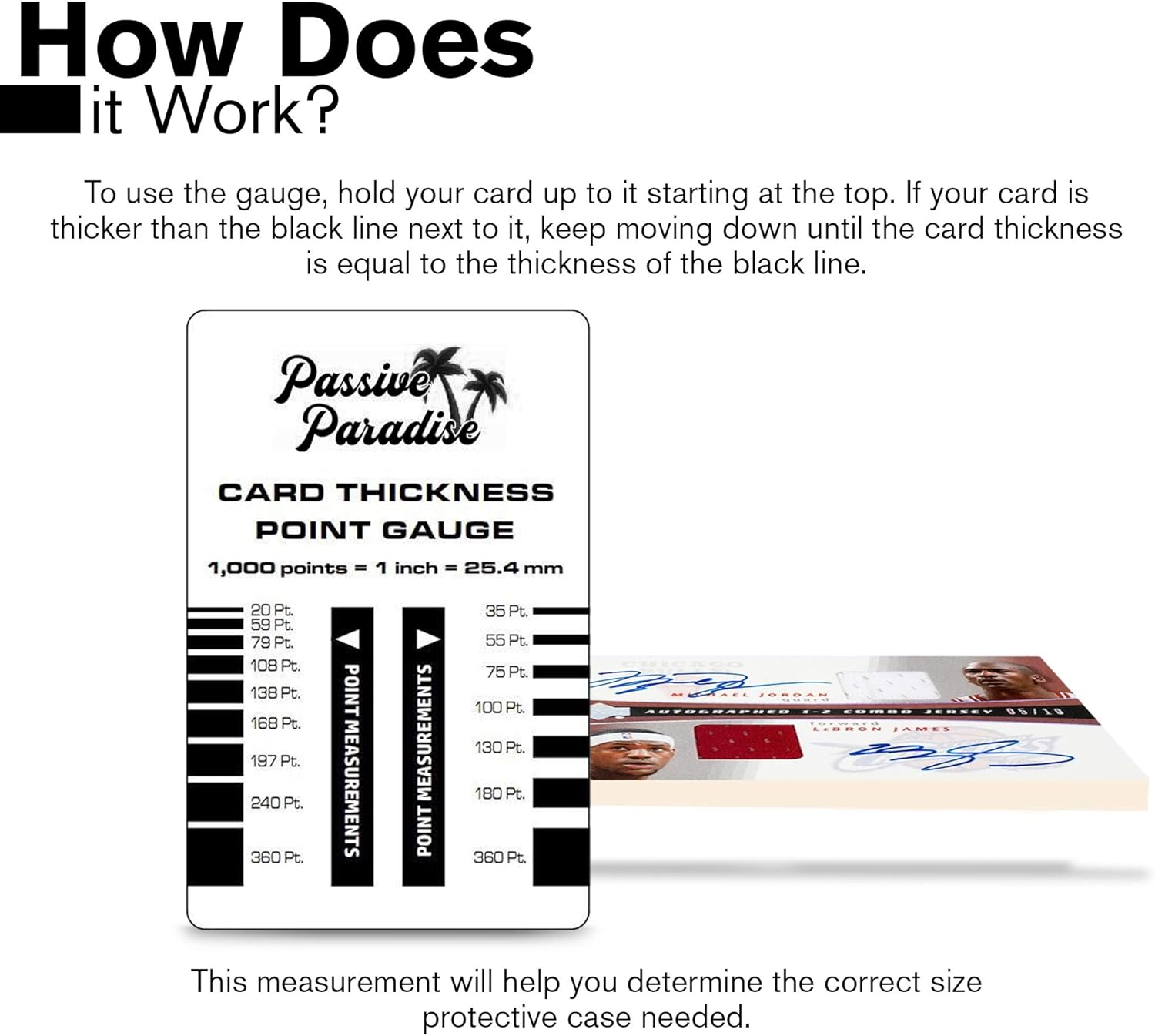 Trading Card Thickness Gauge Tool Accurate Measuring Guide in Nepal