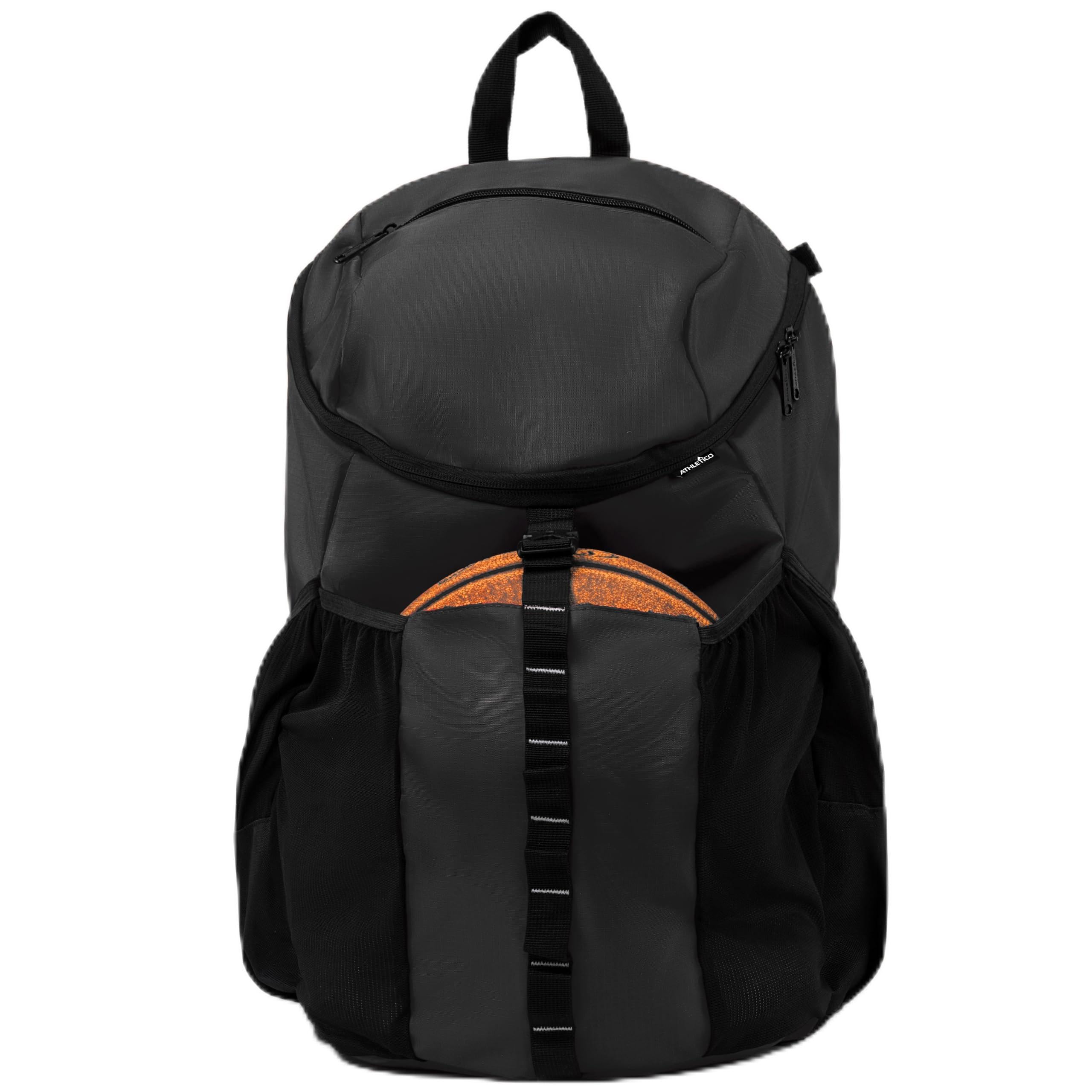 Athletico Mochila de baloncesto, Negro, Large