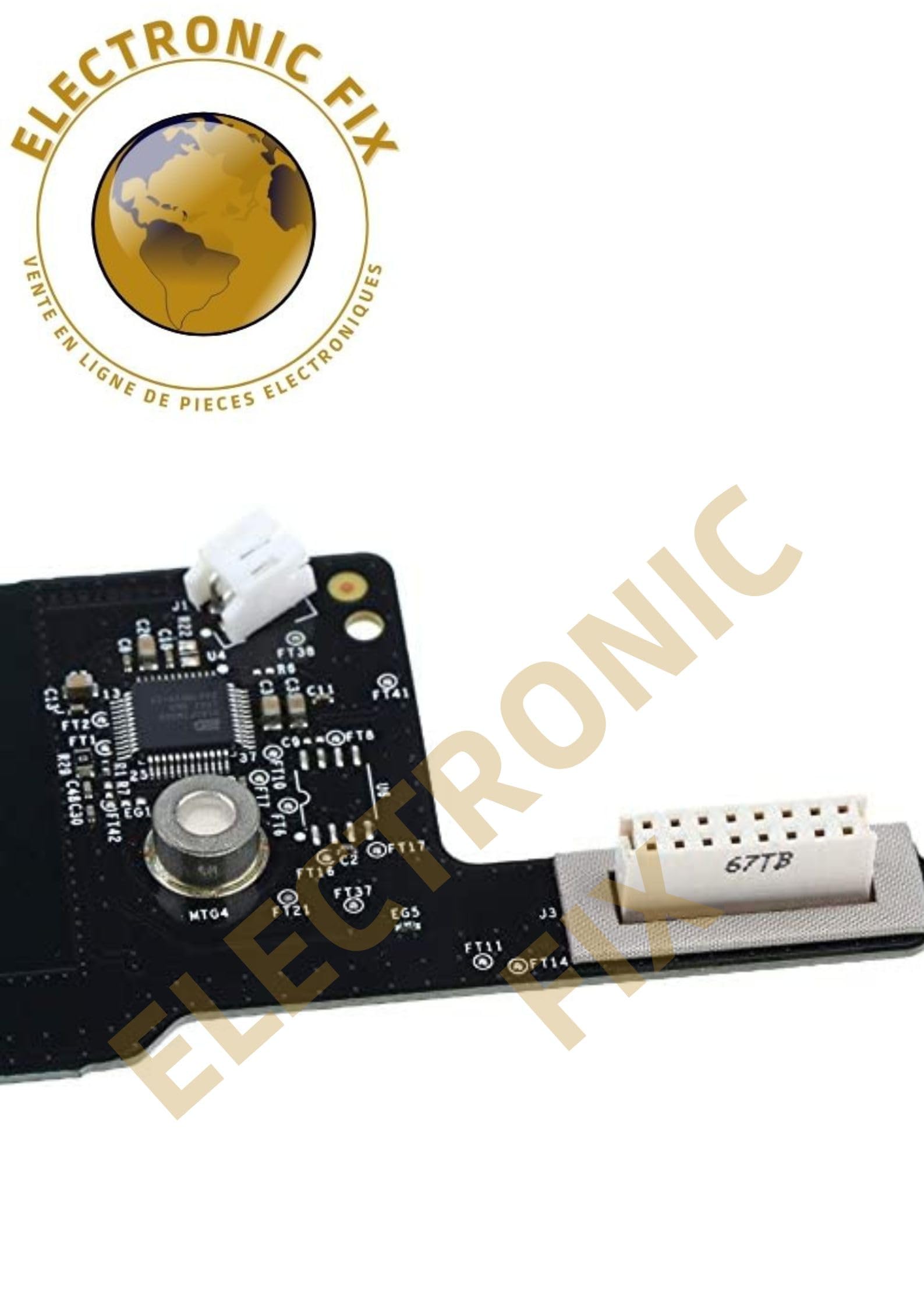 ELECTRONICFIX Carte d'alimentation marche/arrêt mise sous tension de remplacement pour Xbox One S