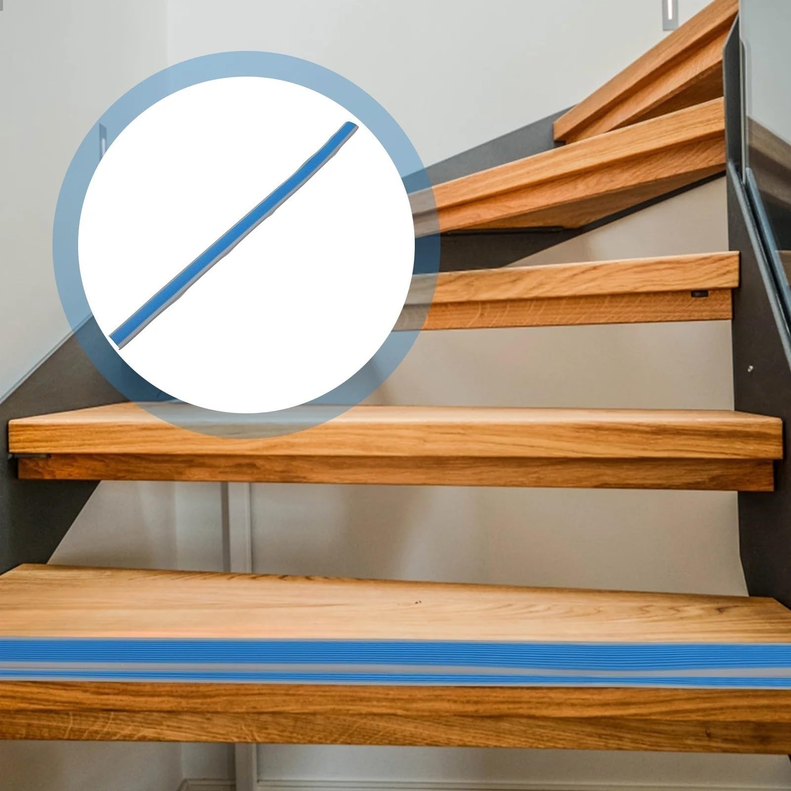 Tira antideslizante para peldaños de escalera, 400 cm, protectores de bordes de madera, peldaños de vinilo, alfombras de área, color negro