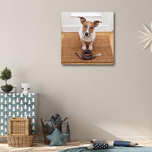 Vista 2 de YK Artwood Lienzo personalizado para subir imágenes - Impresiones personalizadas con tus fotos 16x16 Pulgadas - Cuadros enmarcados para niños