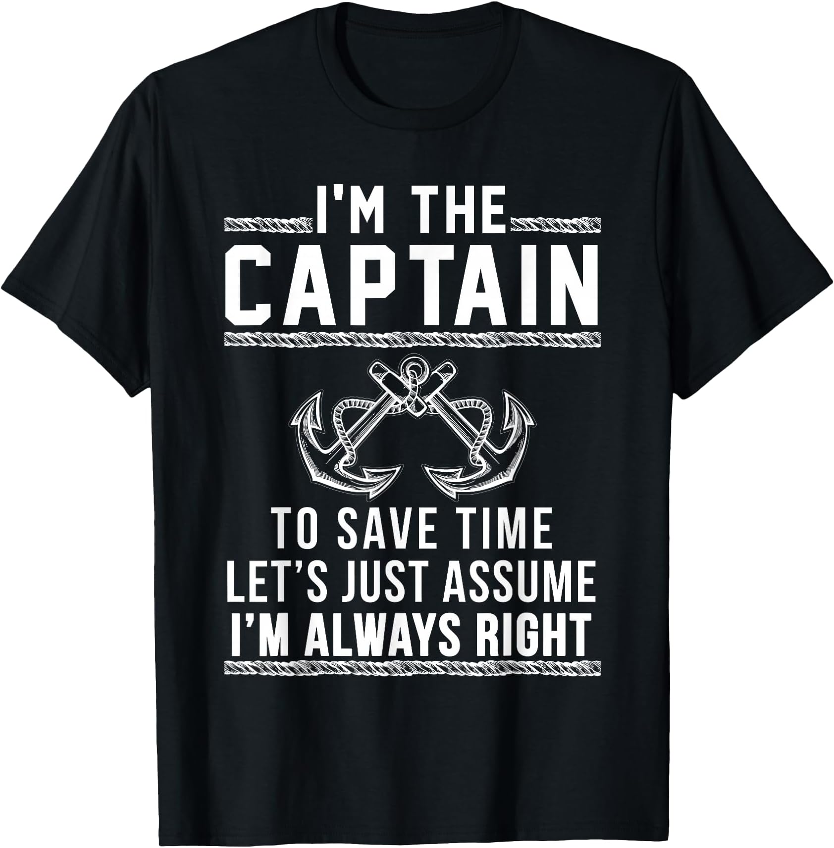 Captain of The Boat - T Shirt T-Shirt