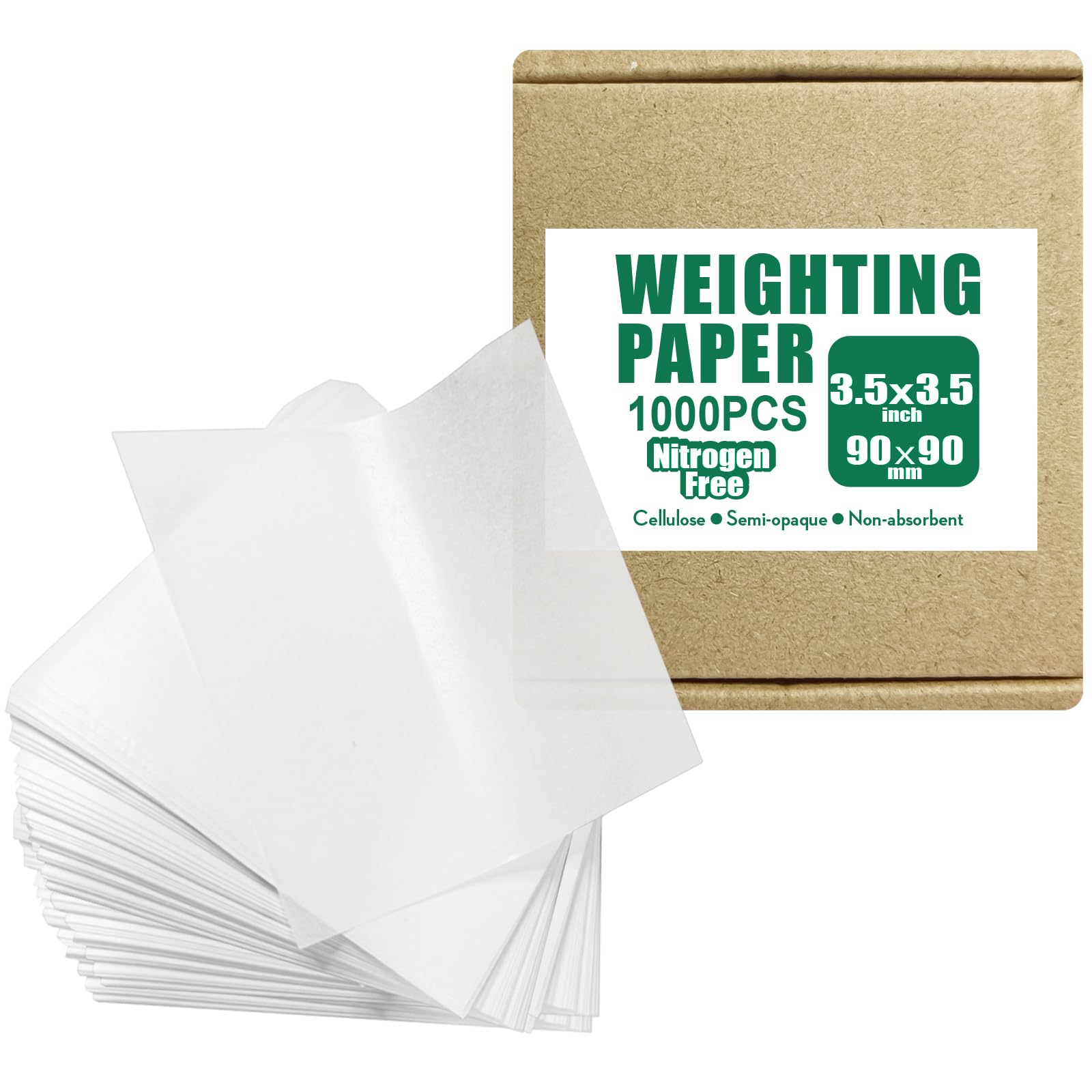 Cellulose Weighing Paper - 1000 Sheets -10