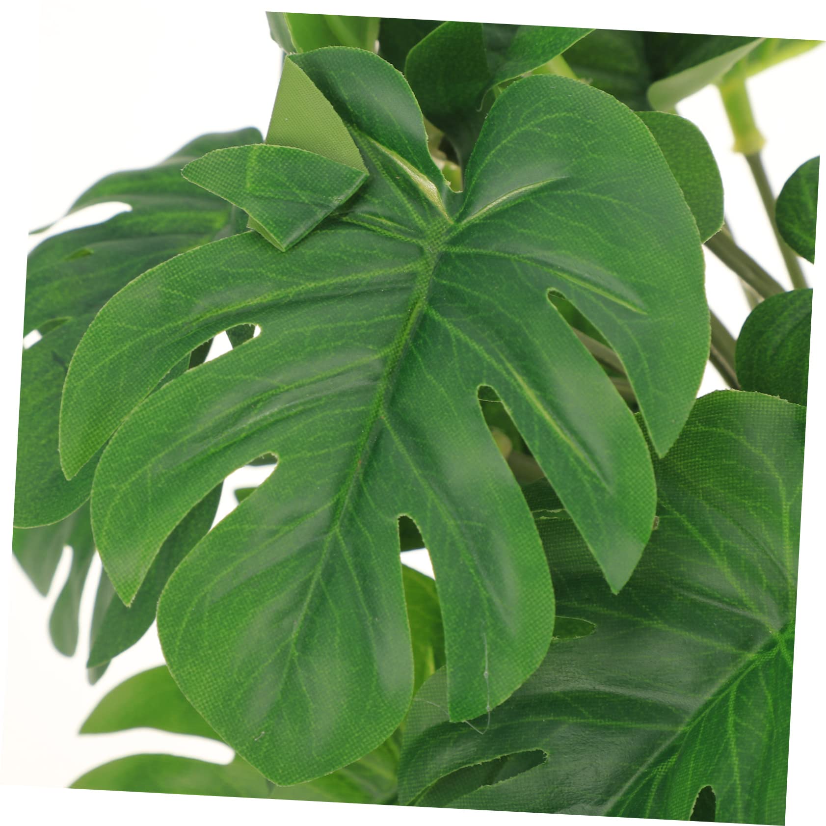 HANABASS 4stücke Terrarium Künstliche Pflanze Dekoration Simulierte Pflanzen Für Reptilien-Tanks Aquarium Und Heimdeko Pflanzenornamente Für Geckos Und Von Monstera