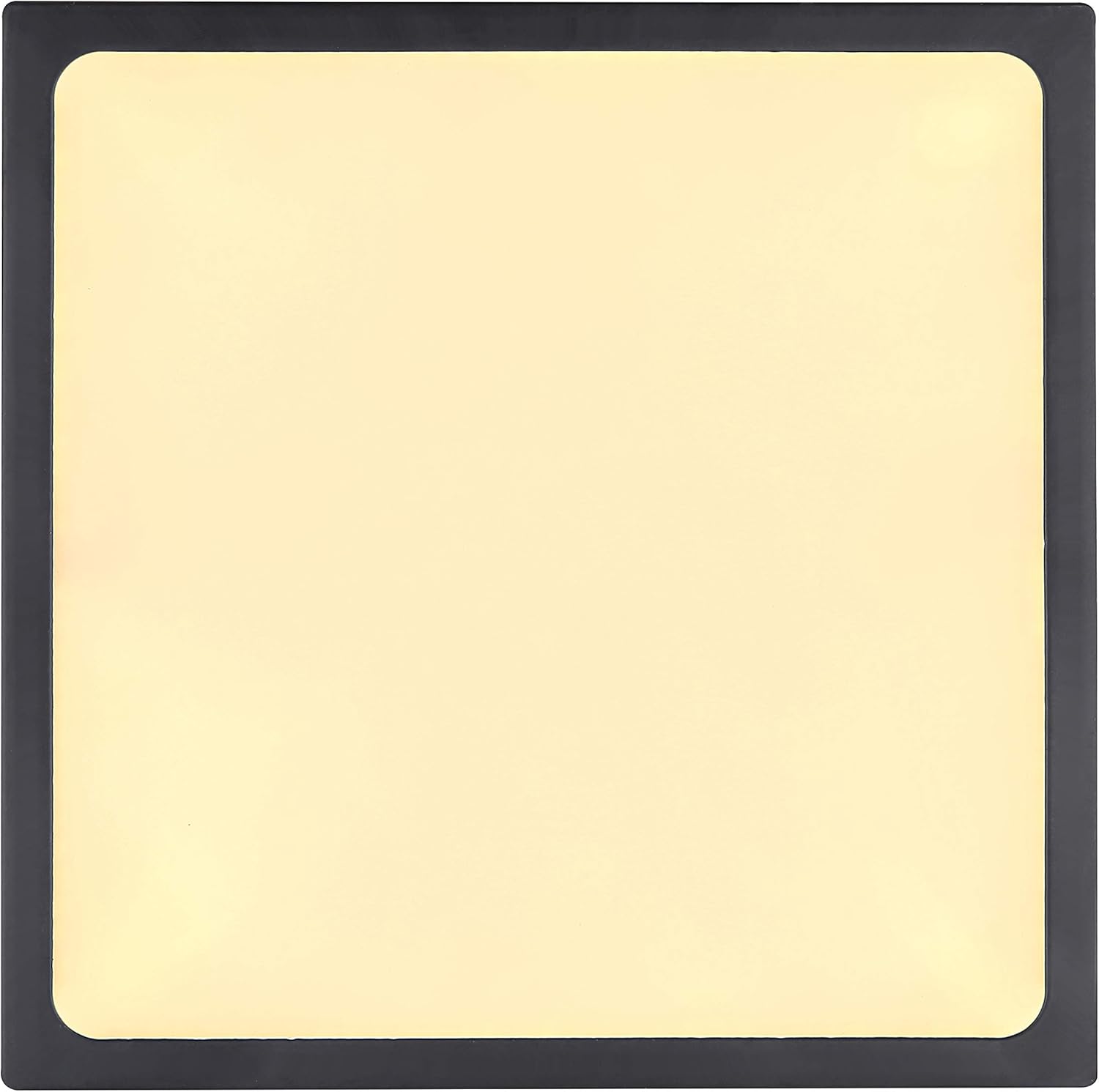 מלמעלה למטה view of the Globo 12369-15 LED Ceiling Light, illuminated