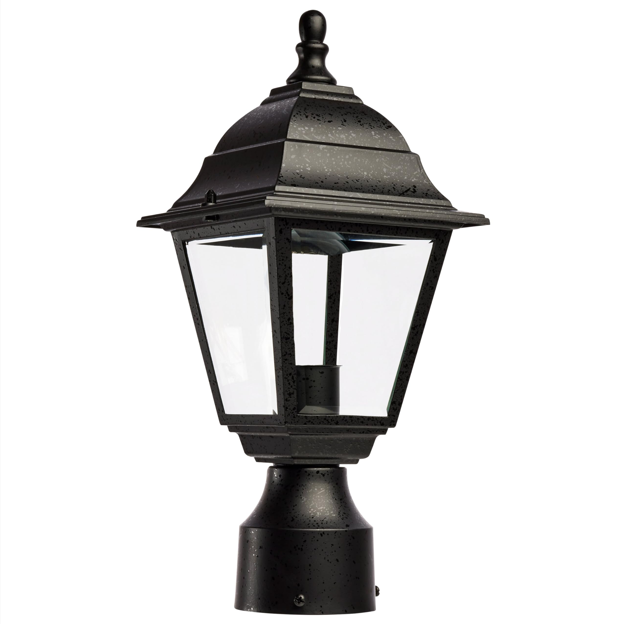 Nuvo Lighting 60/548 Outdoor Post Lantern, 14 x 6 Inches, 60 Watts/120 Volts (Black)