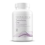 Theralogix TheraNatal One Prenatal Vitamin - 90-Day Supply - Prenatal Multivitamin with DHA, Vitamin D3, Methylated Folate, Iron & More to Support a Healthy Pregnancy* - NSF Certified - 90 Softgels