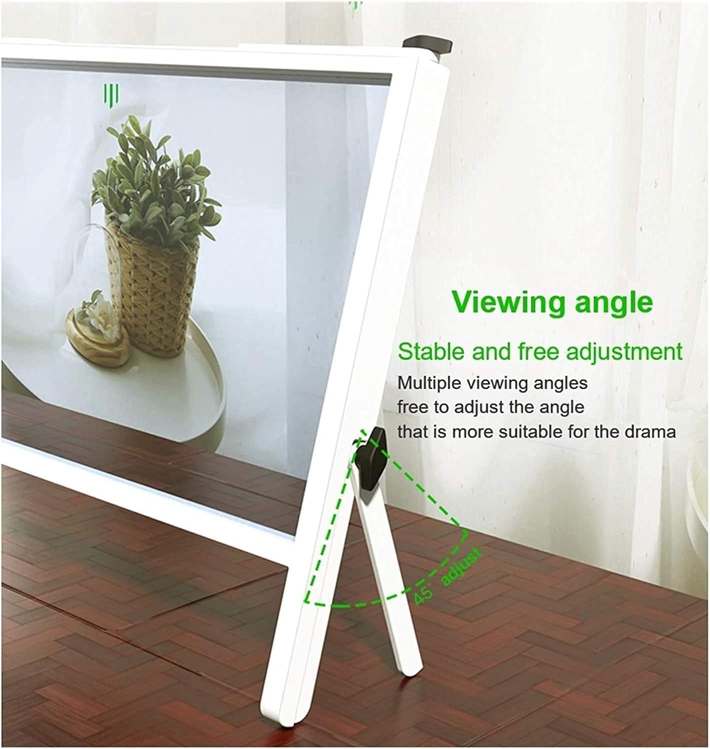 Portable Amplifier Desktop,Screen Magnifier, Screen Magnifier for Office,Laptop Magnifier HD Reading Magnifier Universal Foldable