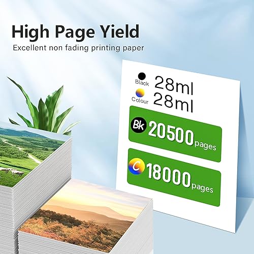 Miniatura 3 de TM-3500 - Cartucho de tinta remanufacturado SJIC22P para cartucho de tinta SJIC22P compatible con impresora TM-C3500 Colorworks C3500 C3510 C3520